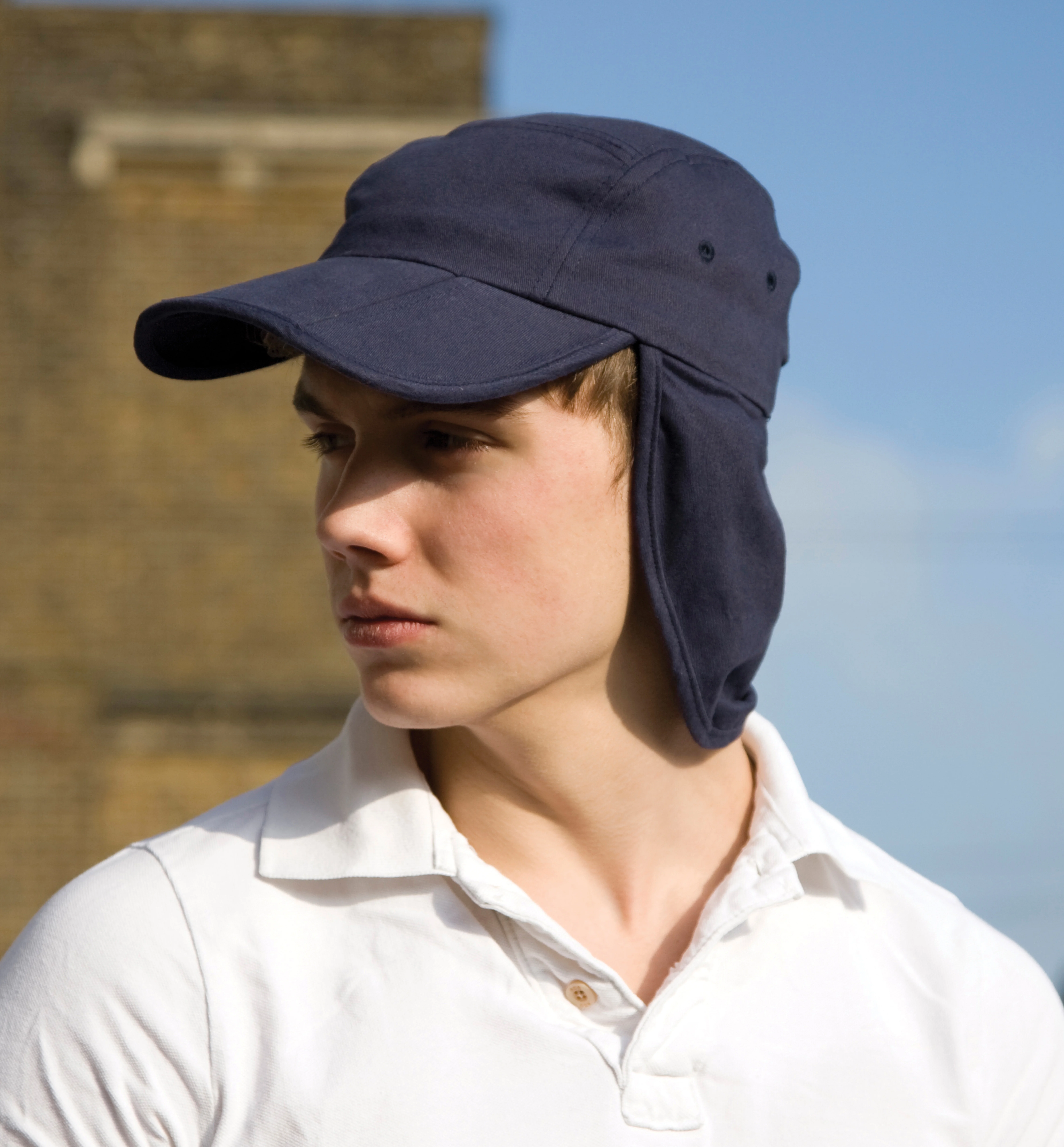 Fold-up legionnaire's cap