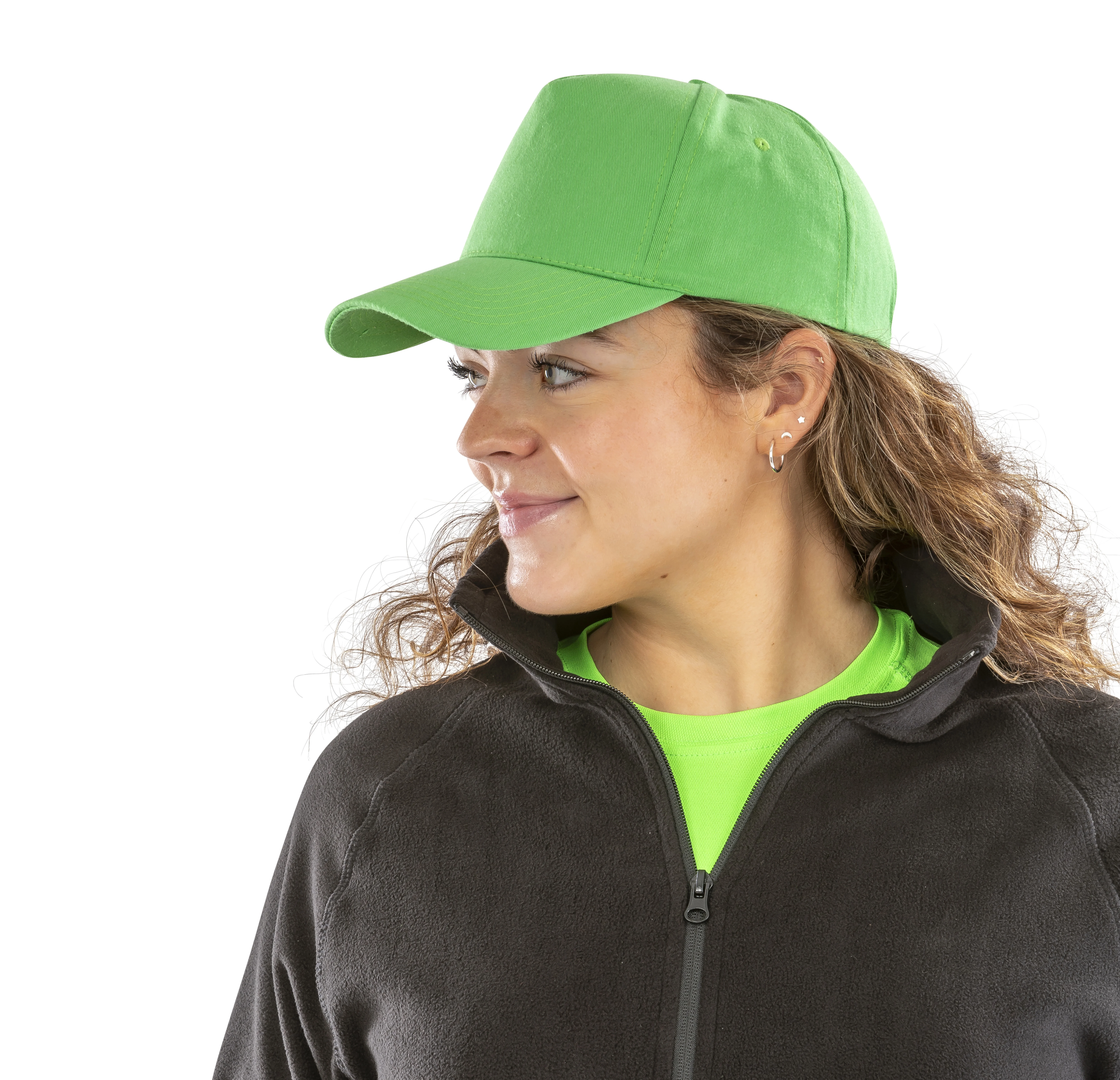 Boston 5-panel polycotton printer's cap