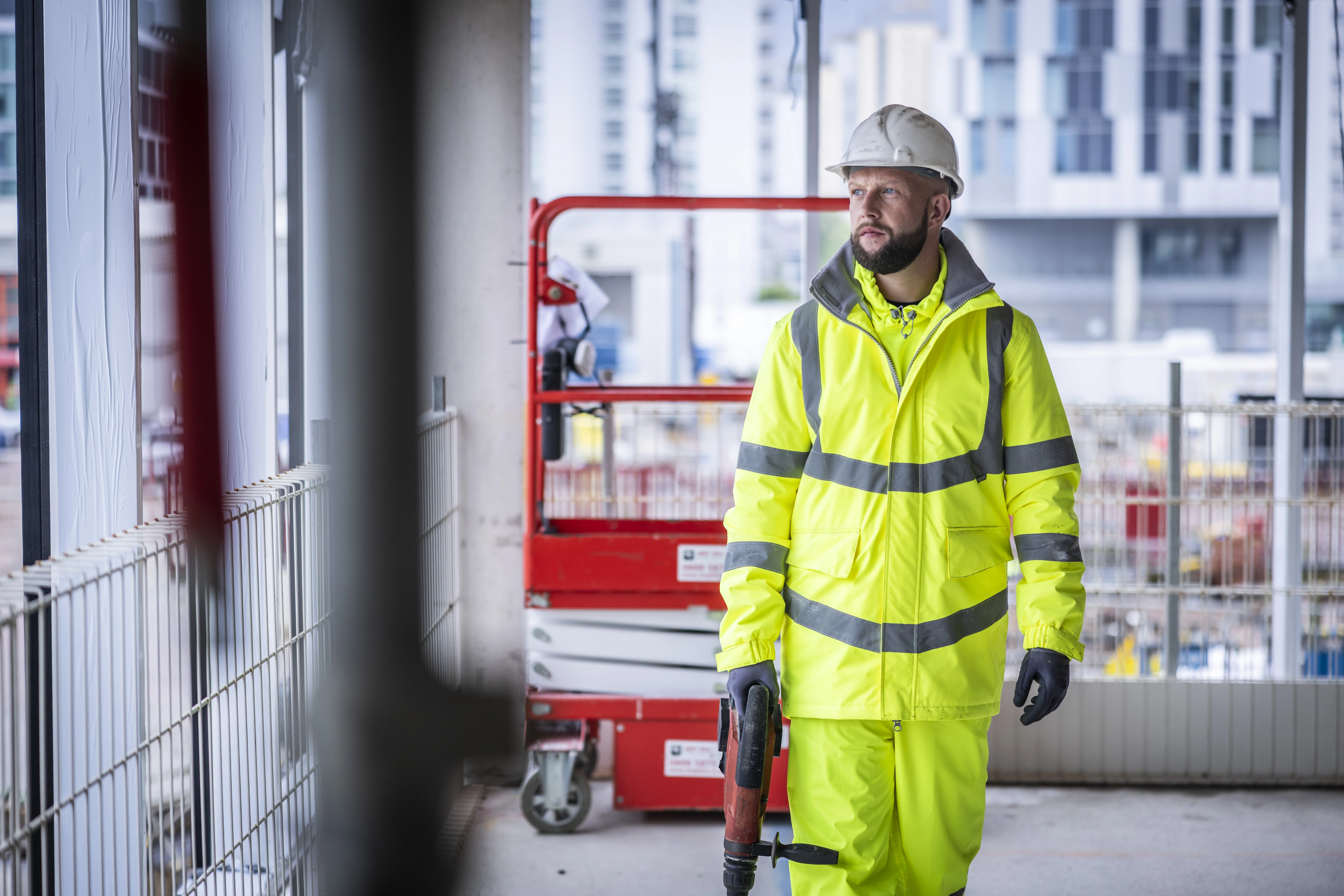 Hi-vis Pro contract Dover parka
