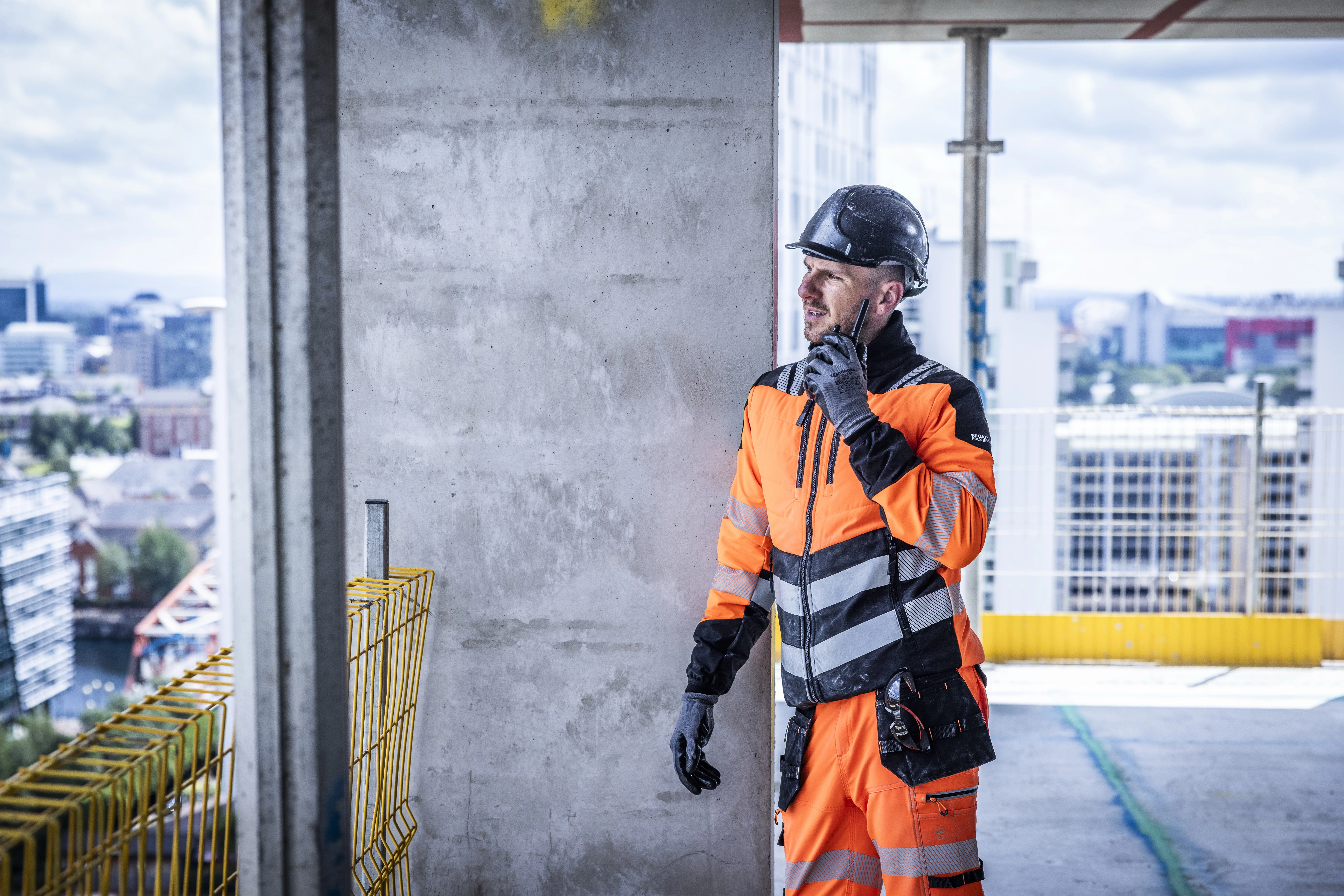 Hi-vis X-pro hybrid jacket (Class 2)