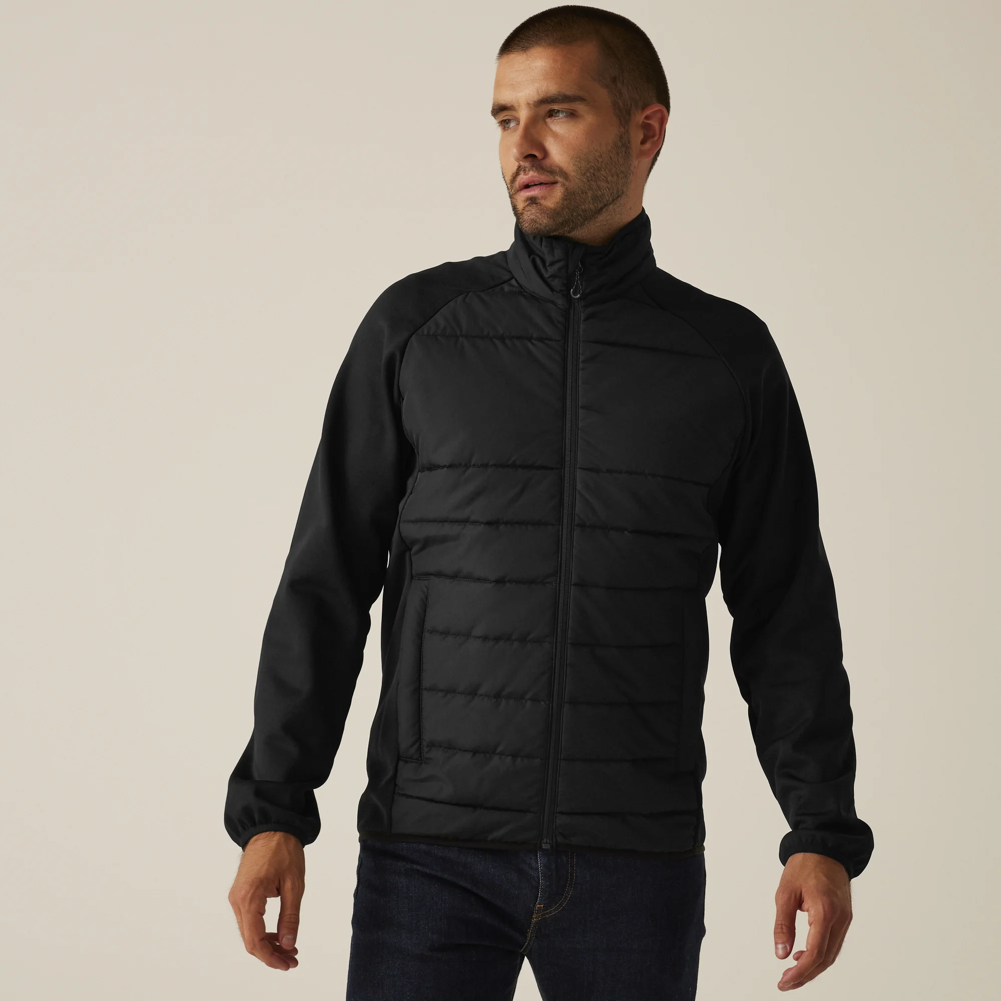 Essential hybrid jacket