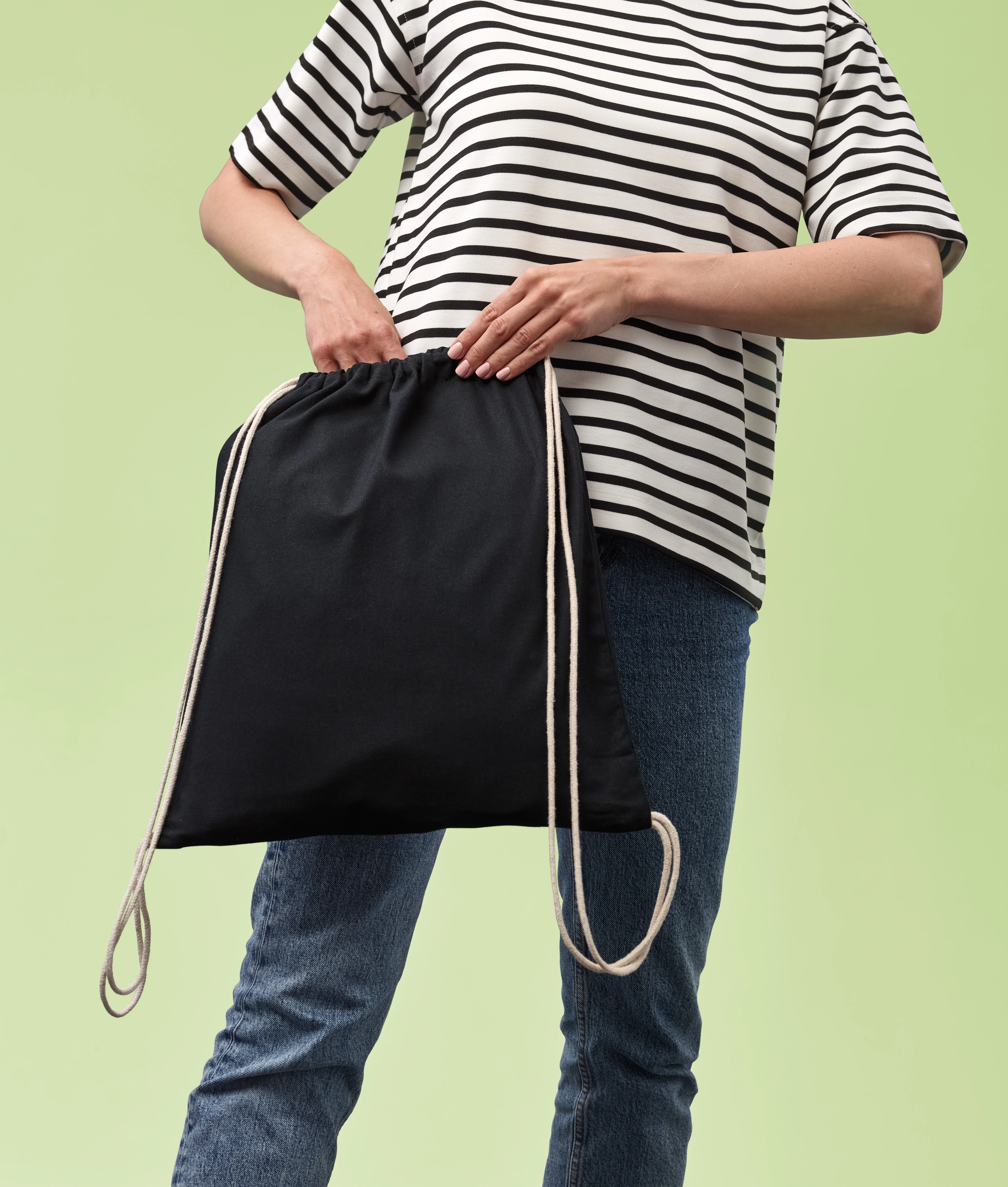 Gymsac with cords
