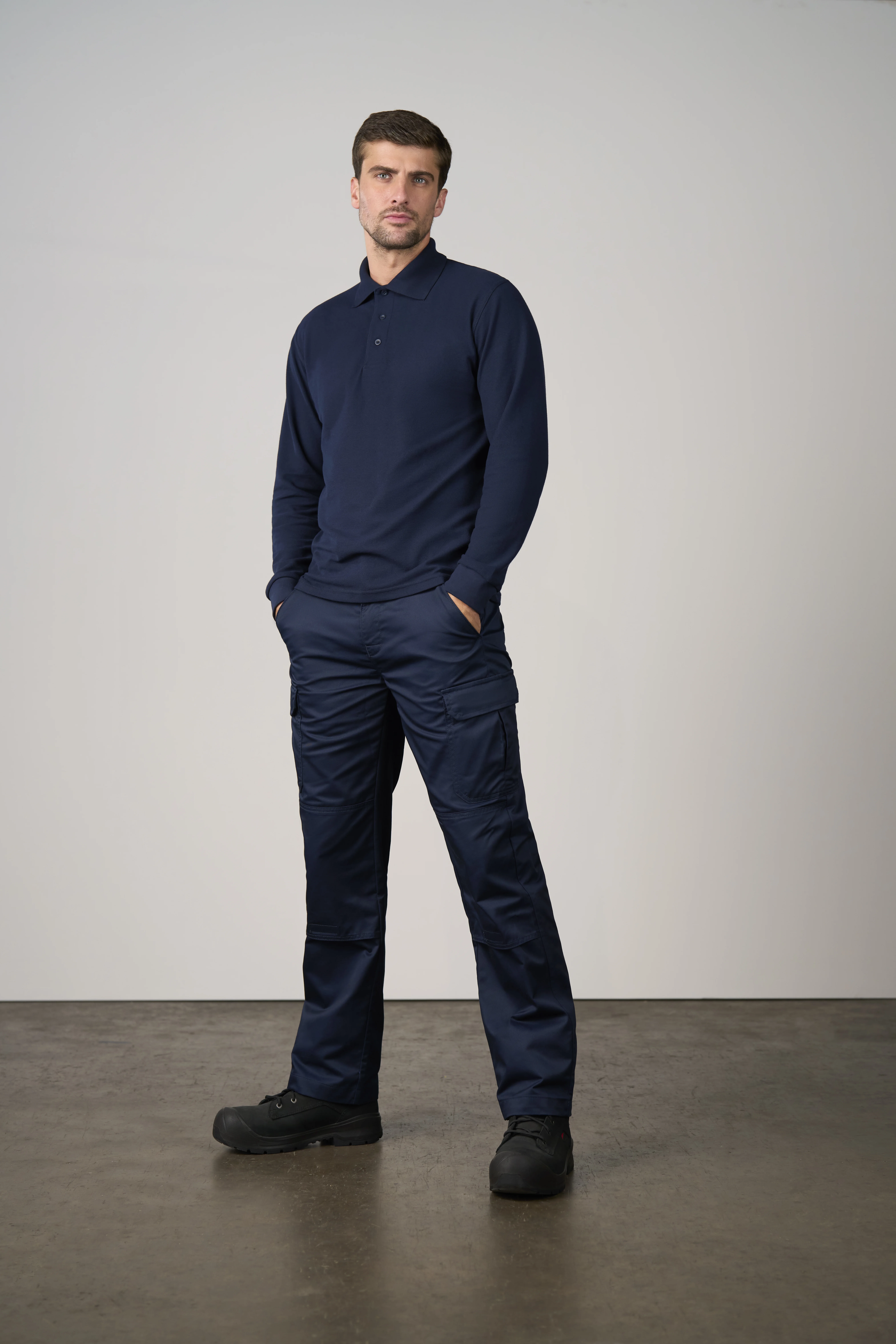 Pro long sleeve polo