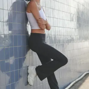 SF Clothing Dames legging met uitlopende pijpen