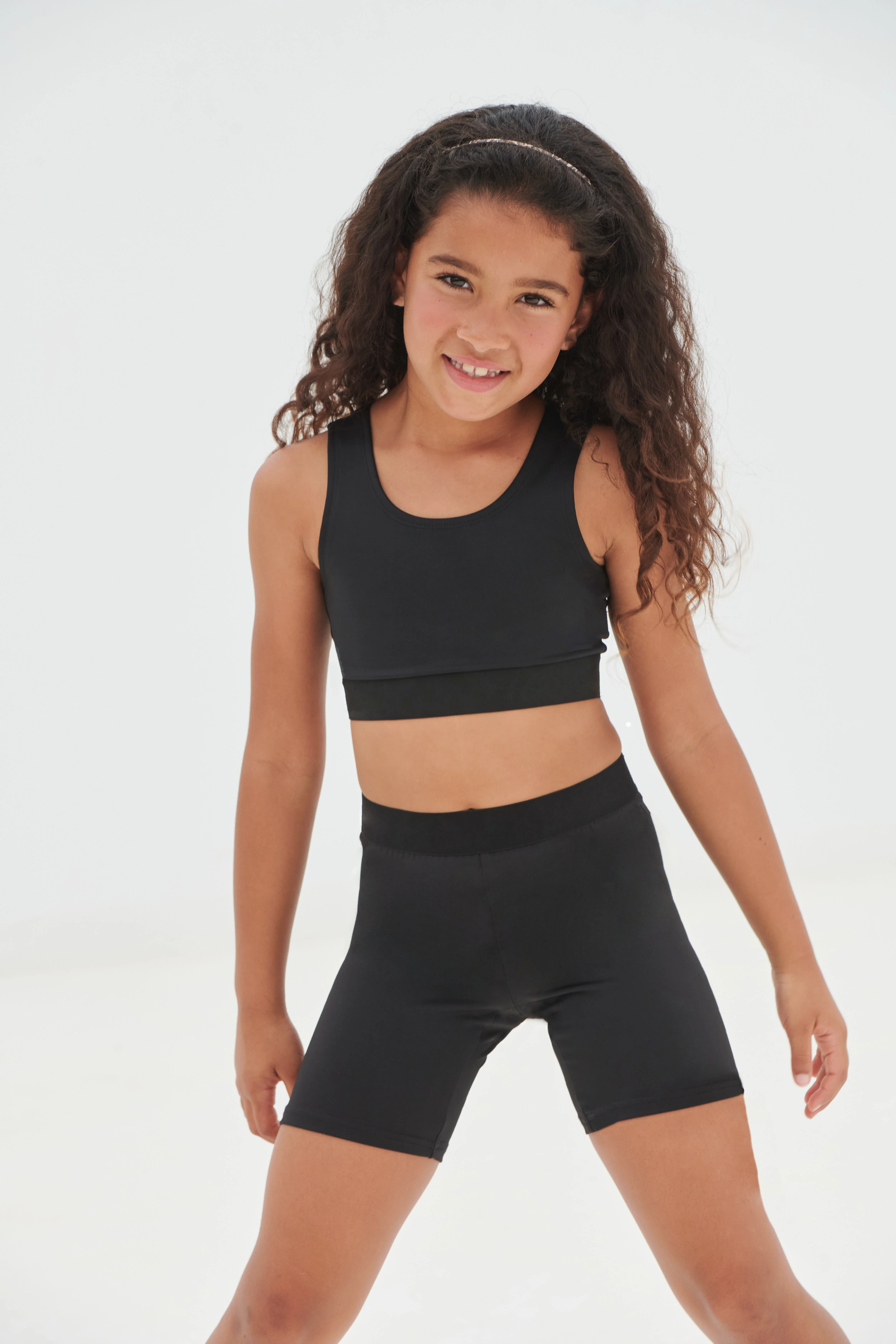 Kids fashion cycling shorts