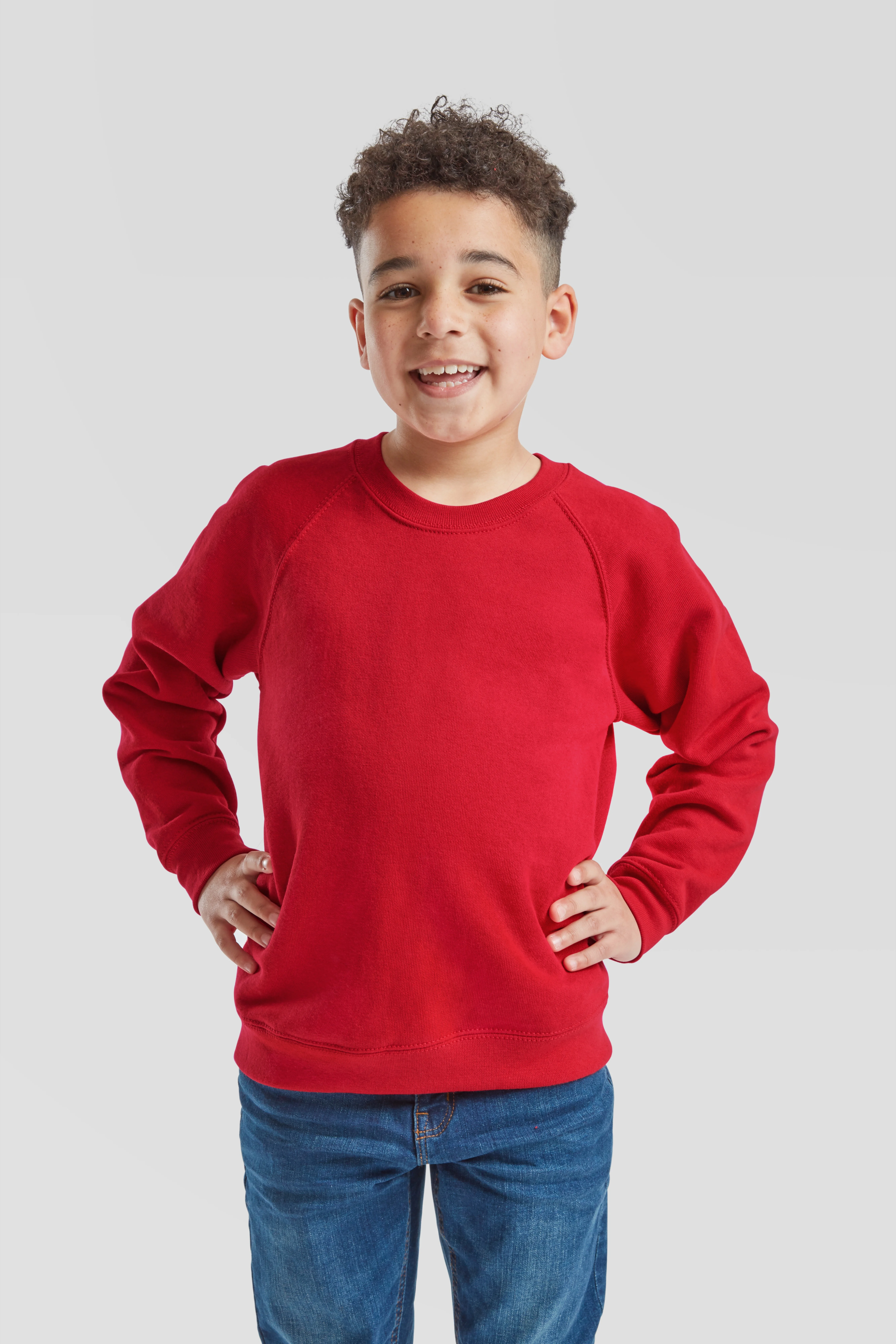 Kids classic raglan sweatshirt