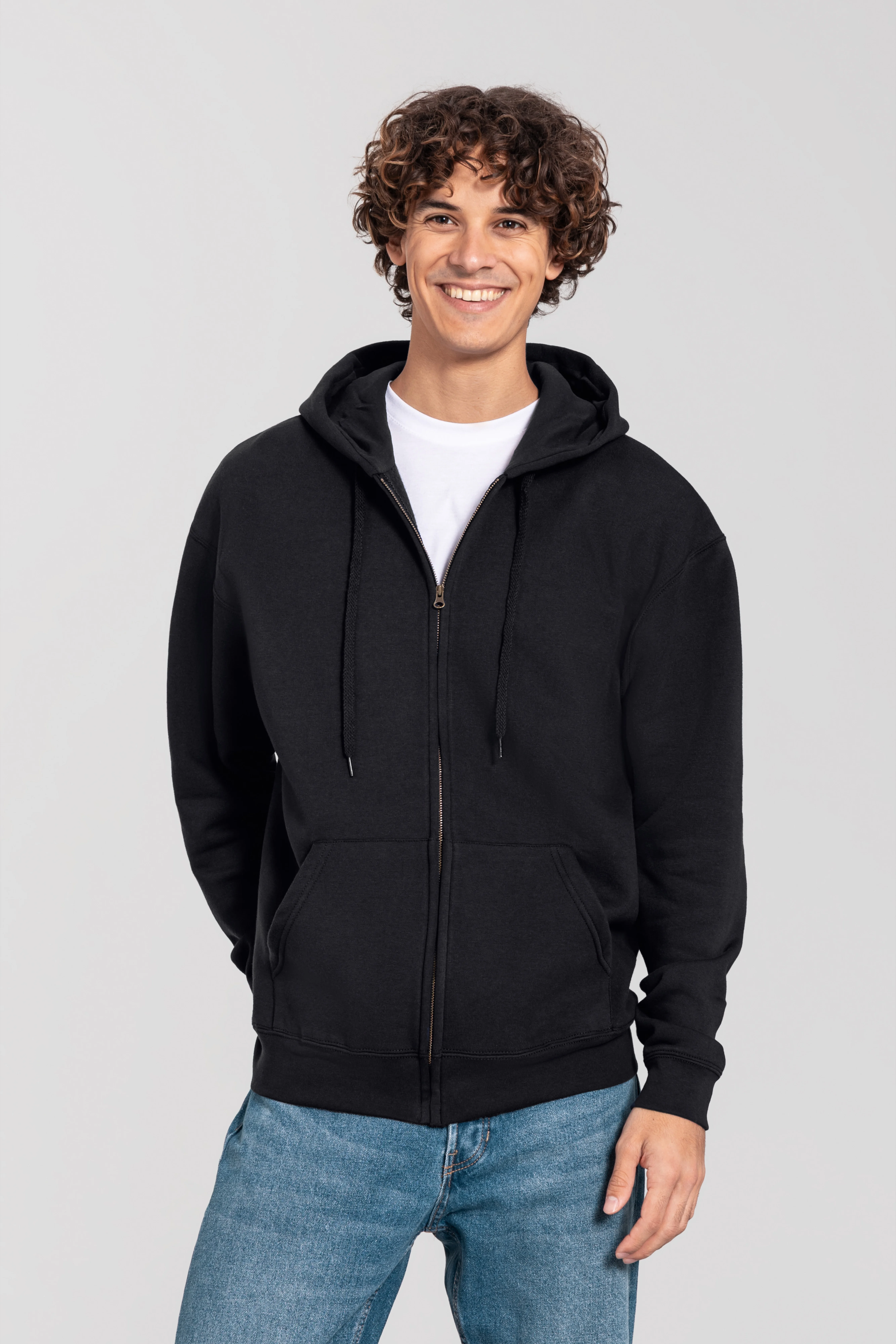 Iconic premium hooded sweat jacket
