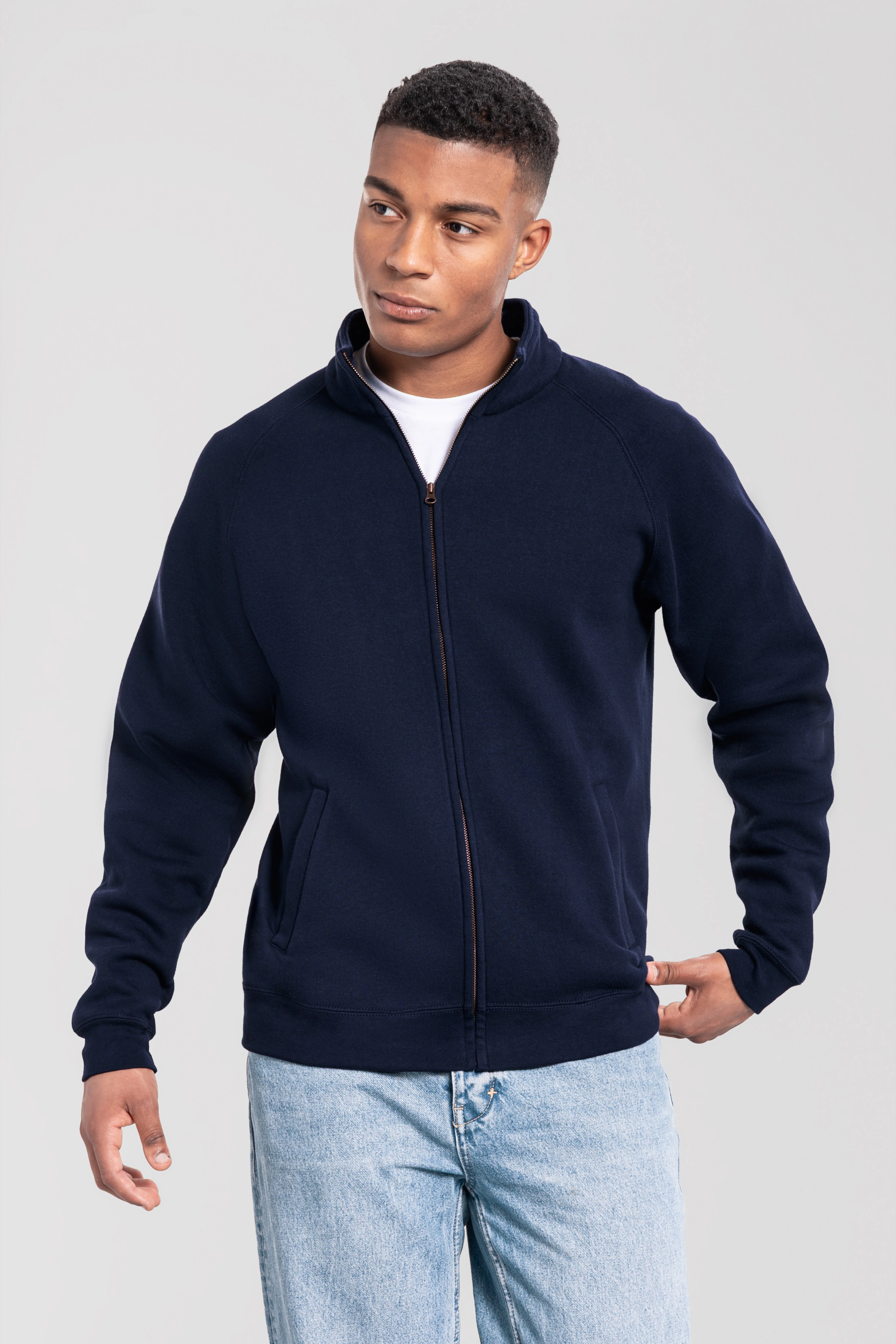 Iconic premium sweat jacket