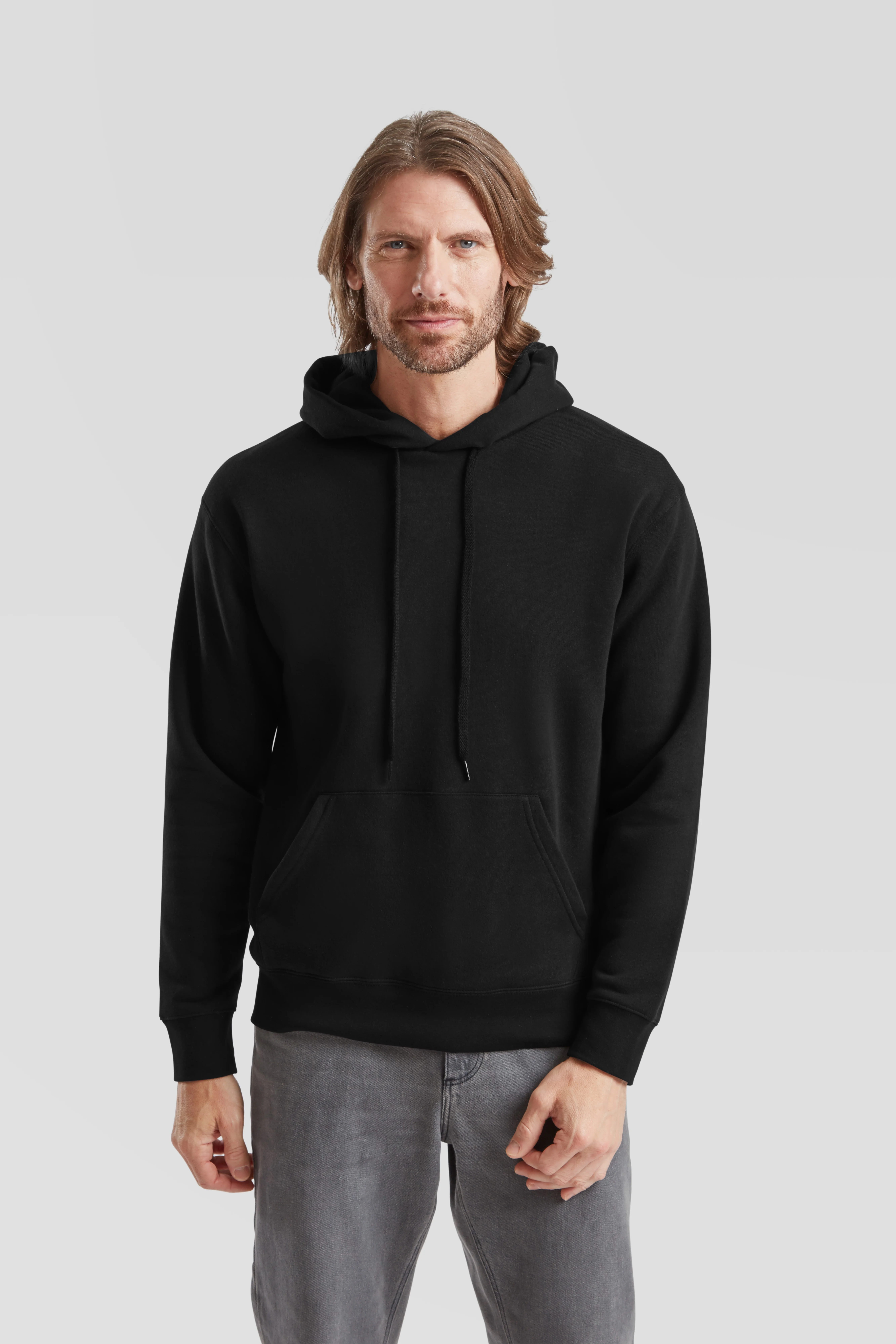 Premium 70/30 hooded sweatshirt