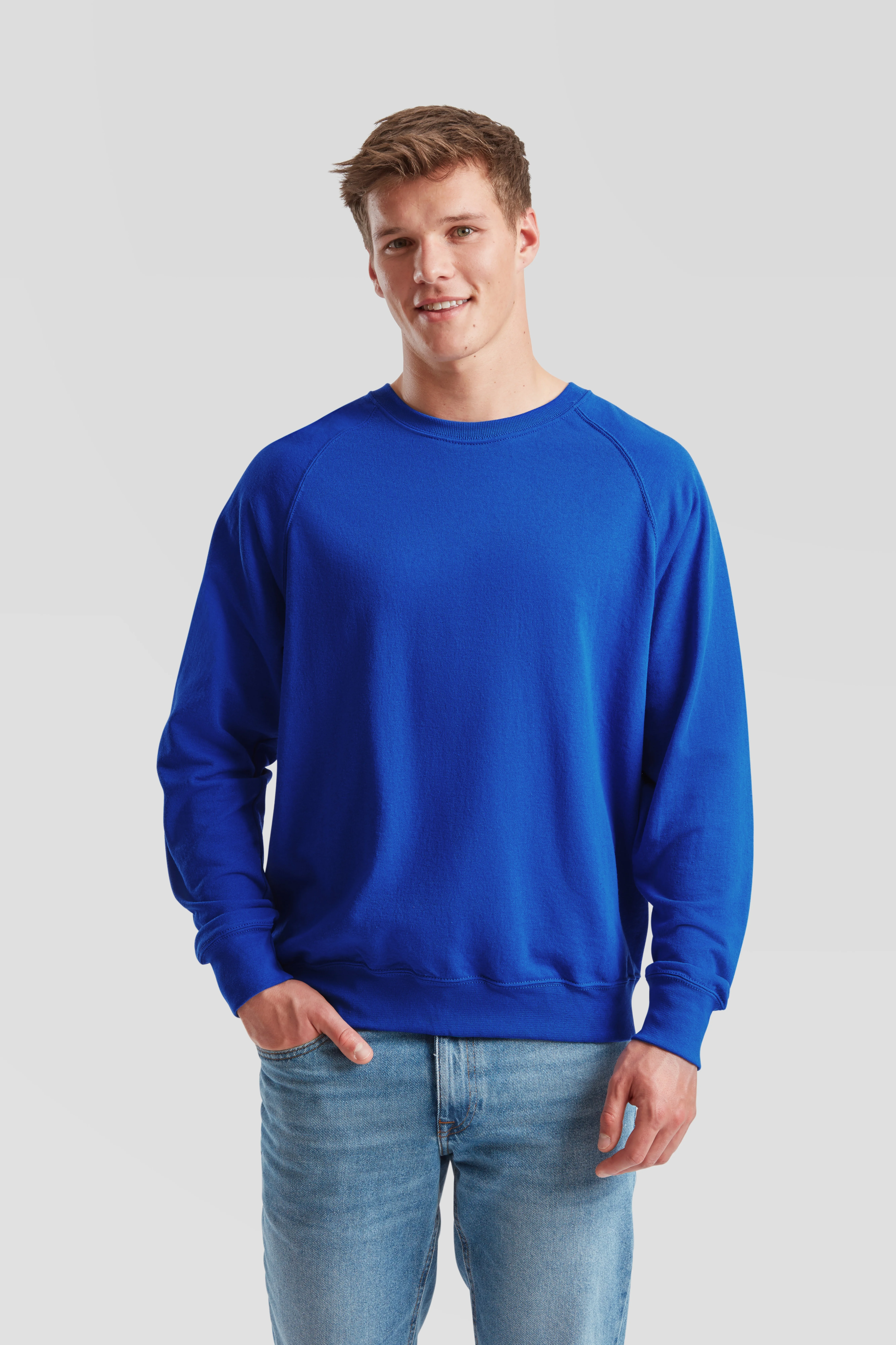Lightweight raglan sweatshirt
