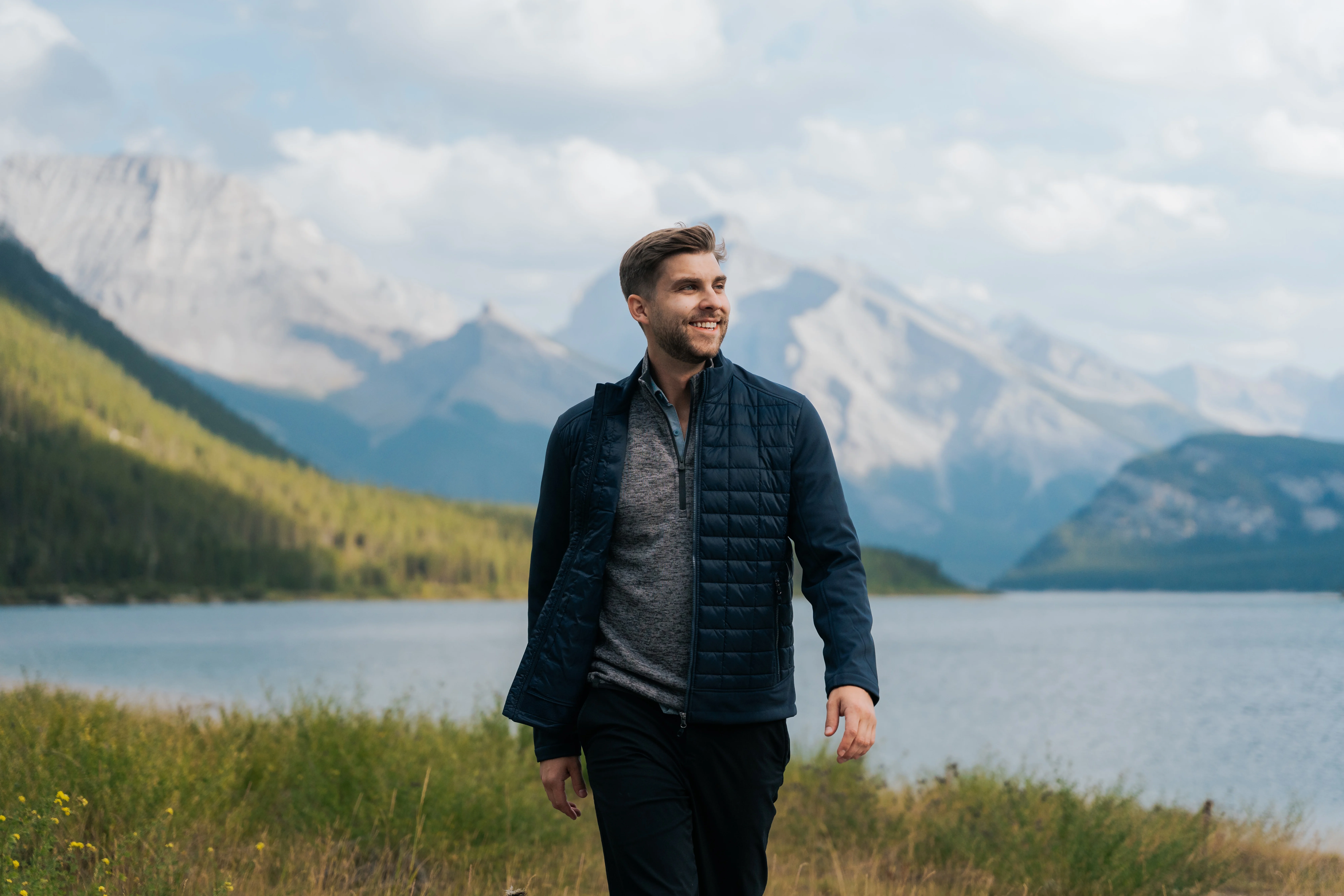 Appalachian thermal softshell jacket
