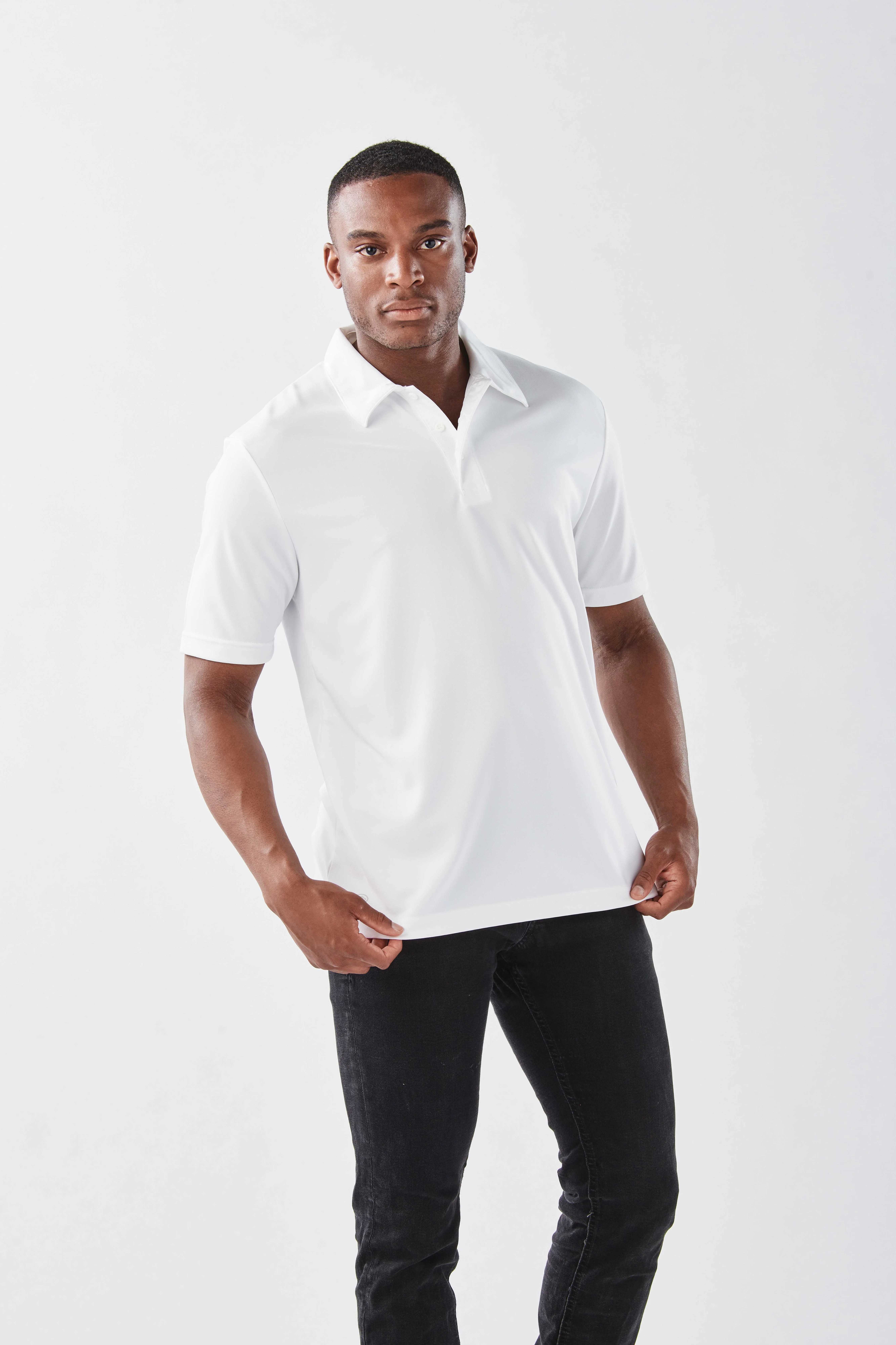 Sports performance polo