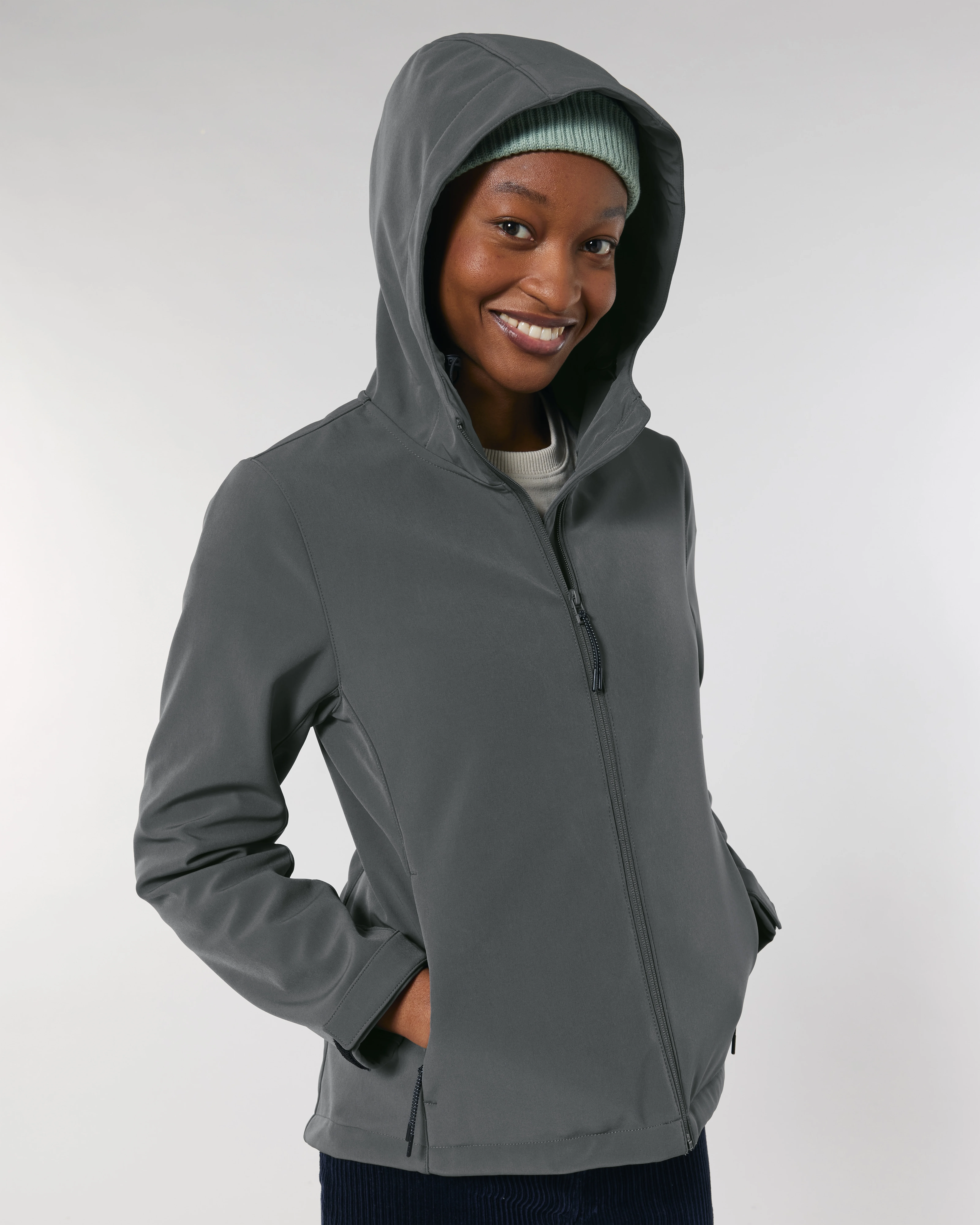 Women’s Stella Discoverer hooded softshell  (STJW159)