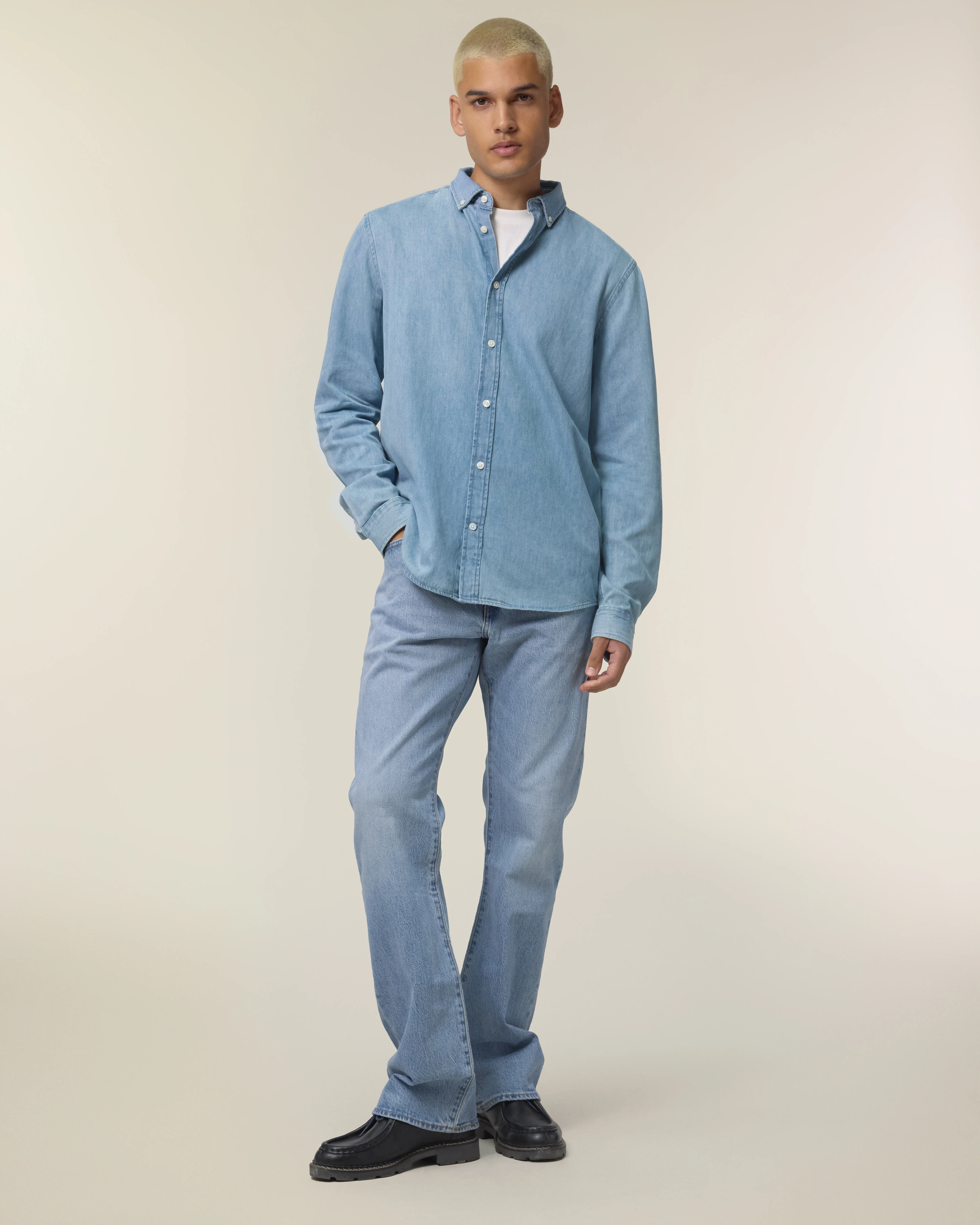 Stanley denim shirt (STWM967)