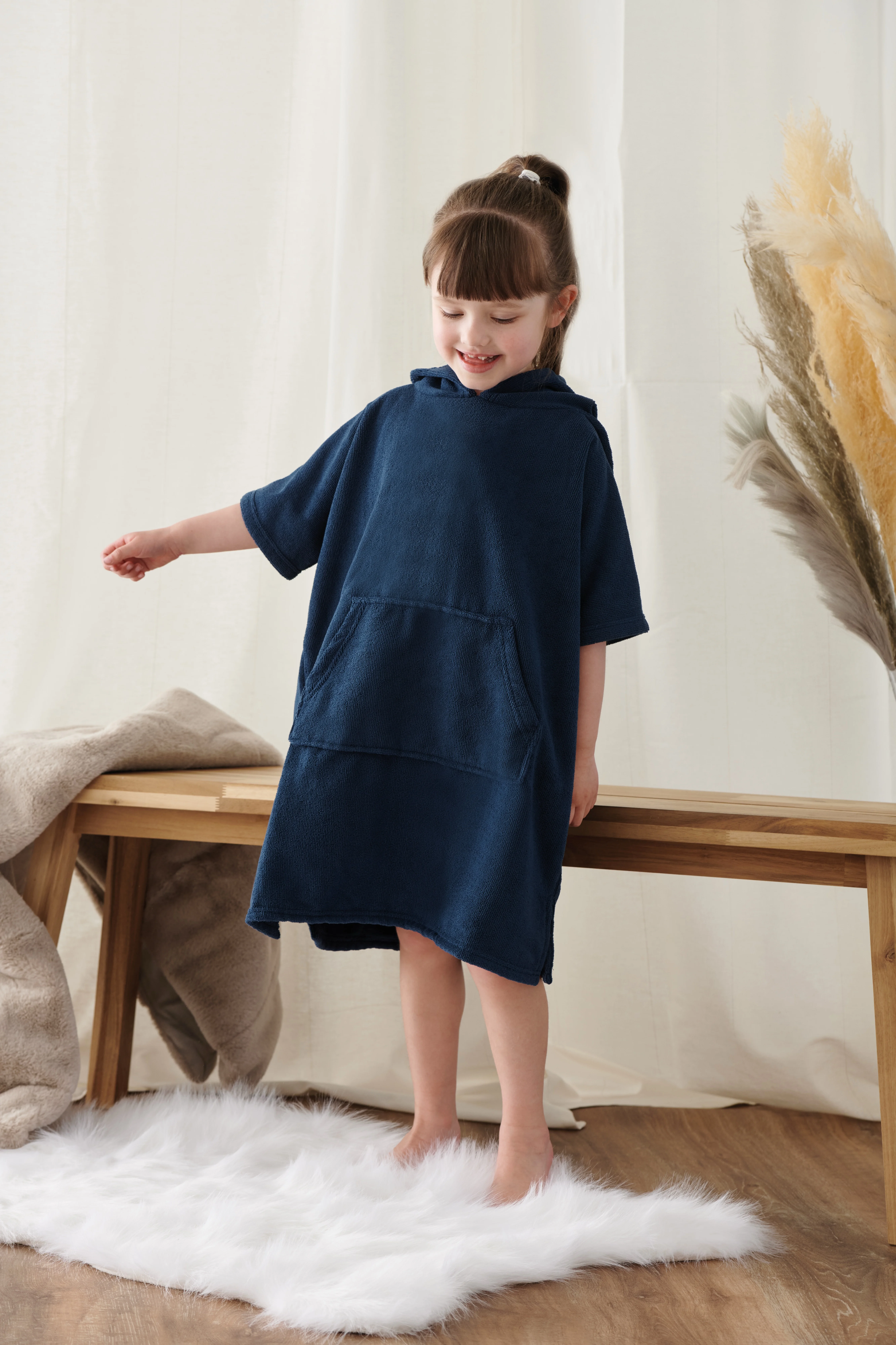 Towel City Badstof kinderponcho