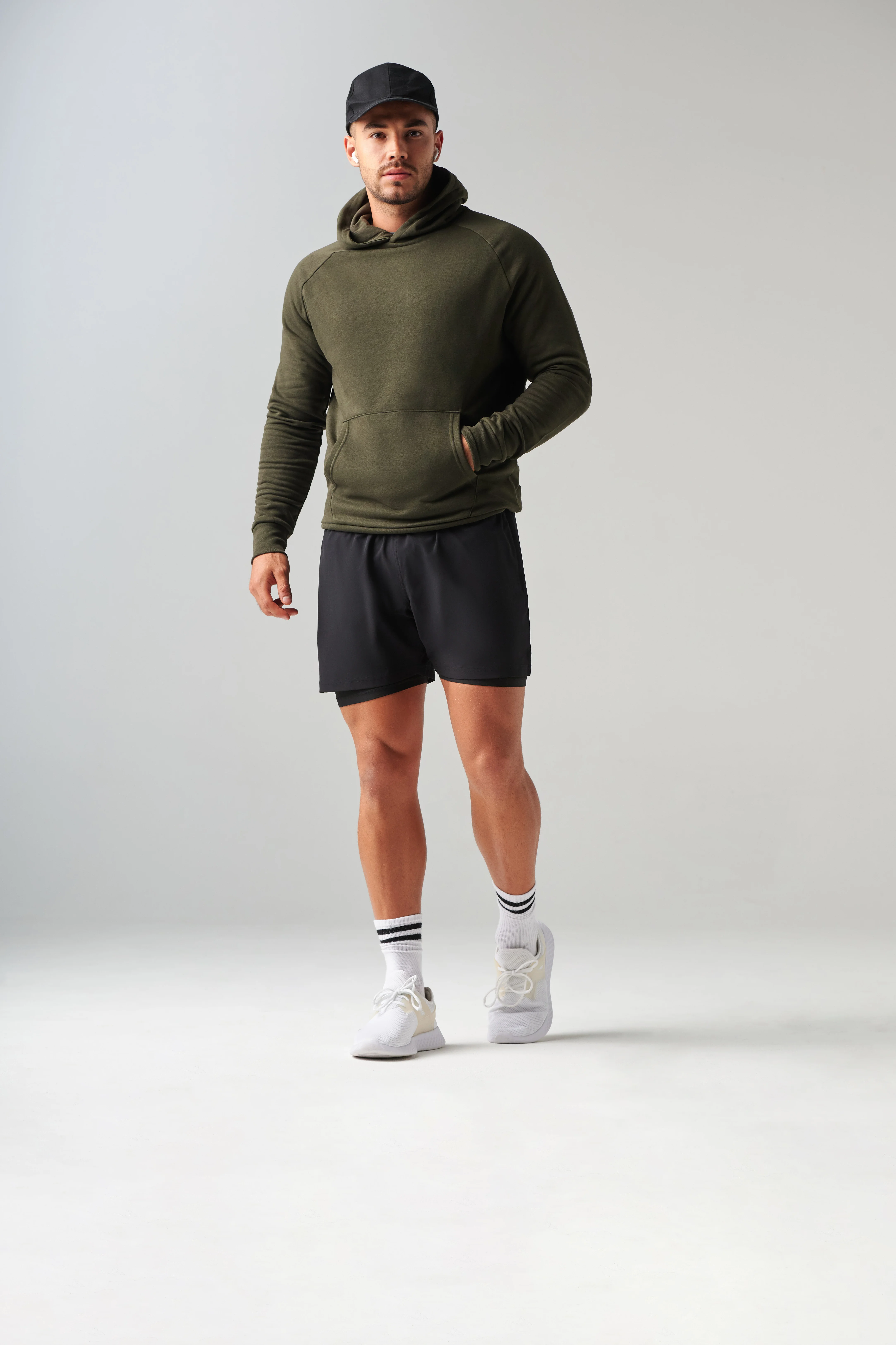 Double-layer sports shorts