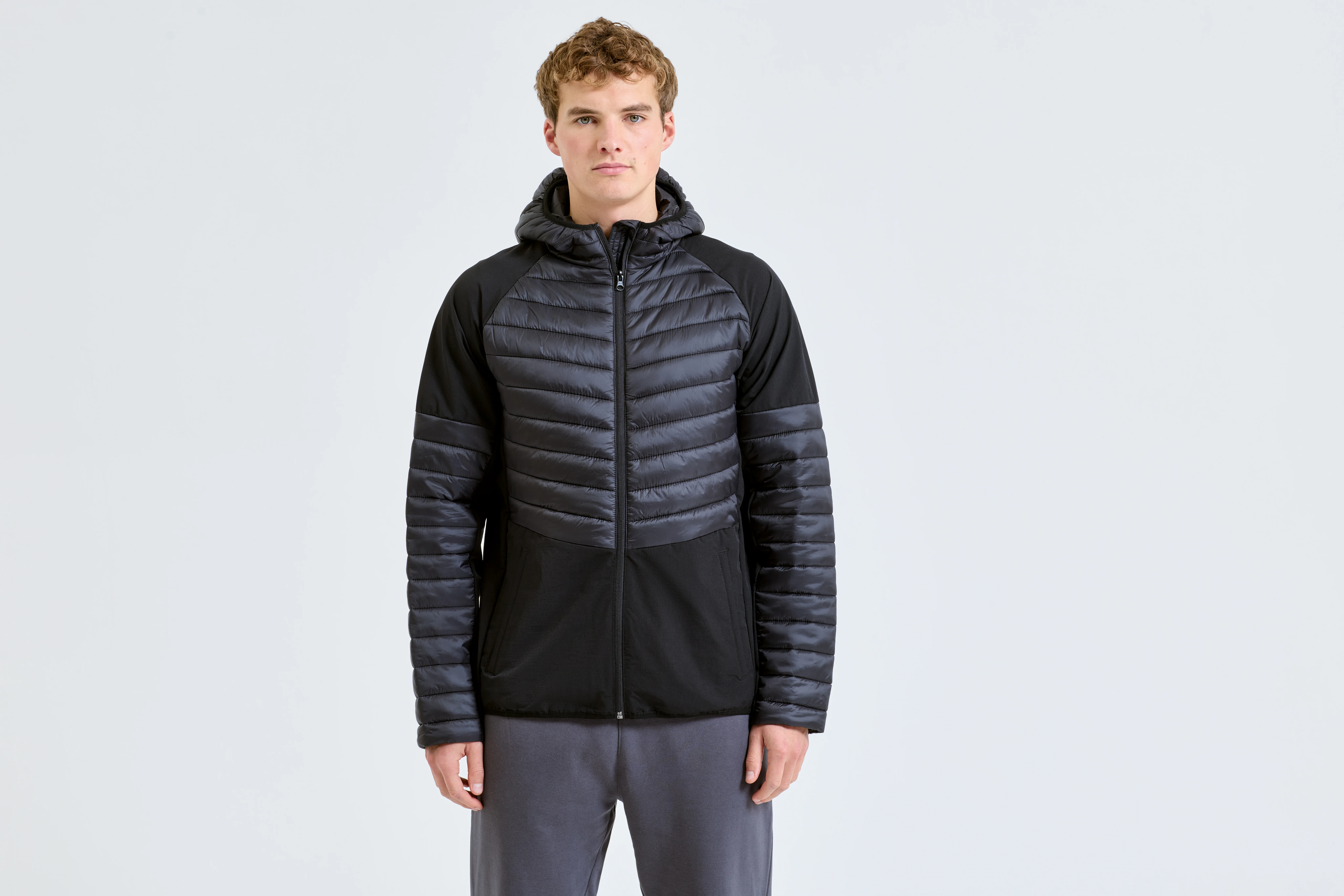 Men's TriDri® insulated hybrid jacket