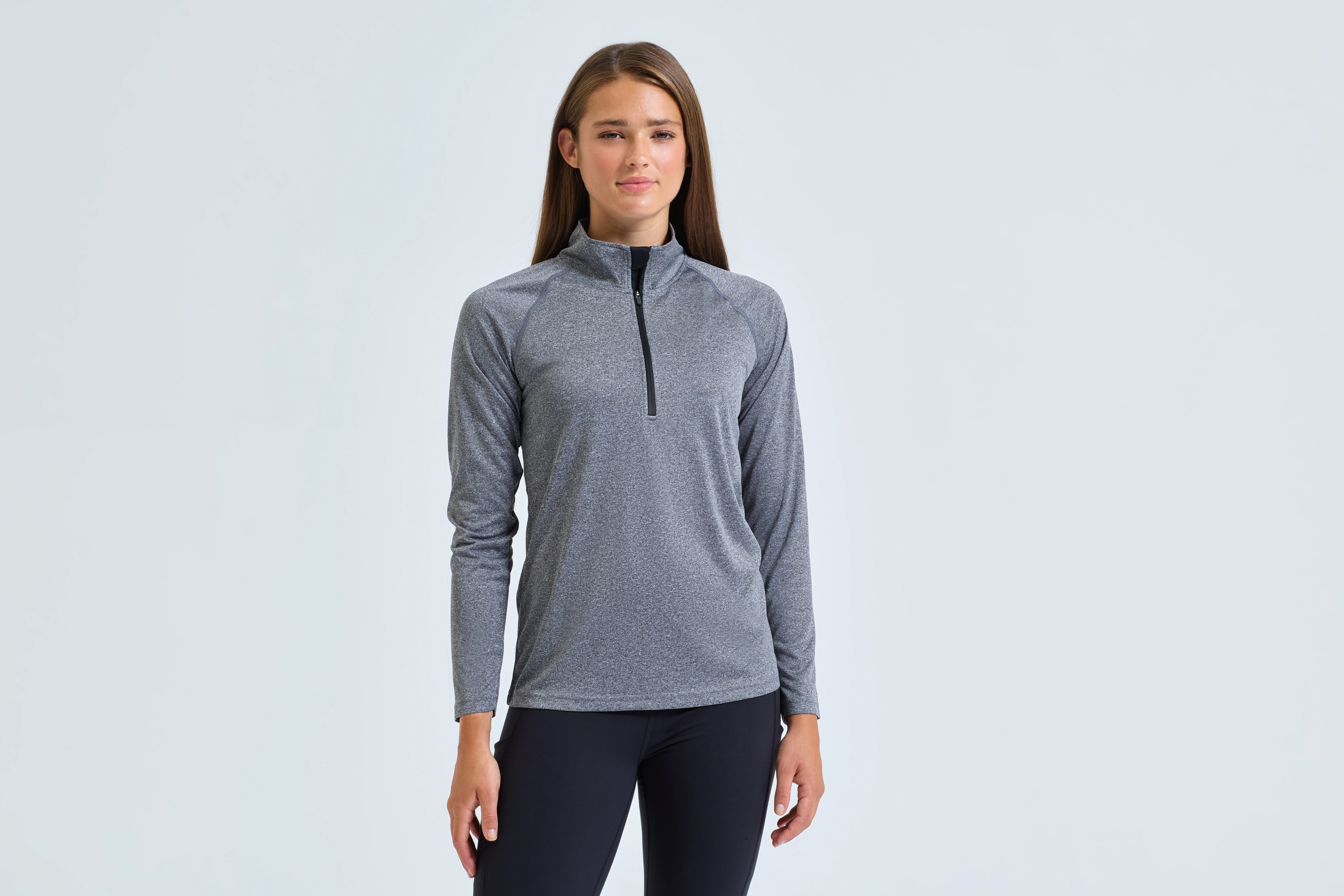 Women's TriDri® long sleeve performance ¼ zip