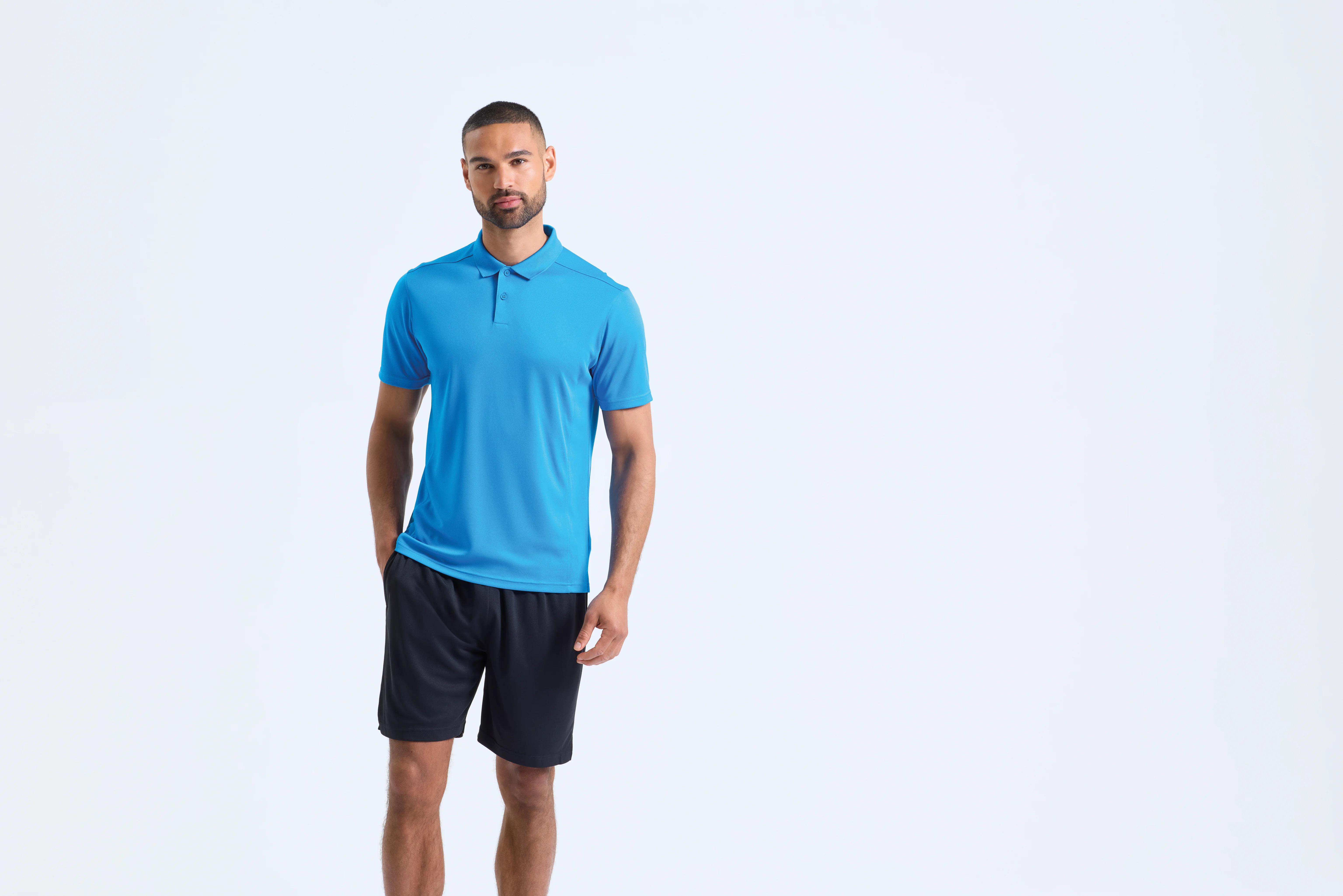 Tridri® ion-charge panelled polo