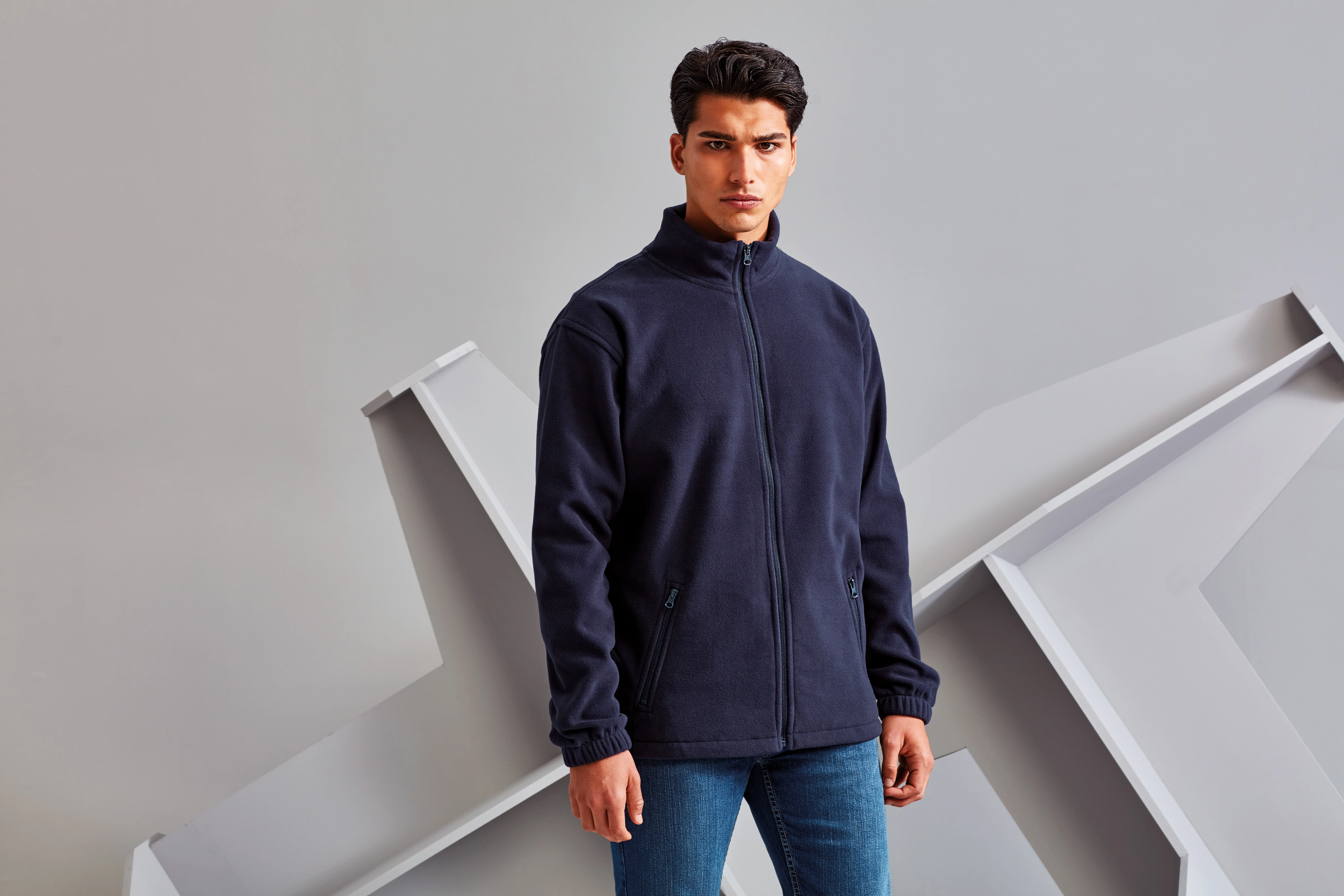 Full-zip fleece