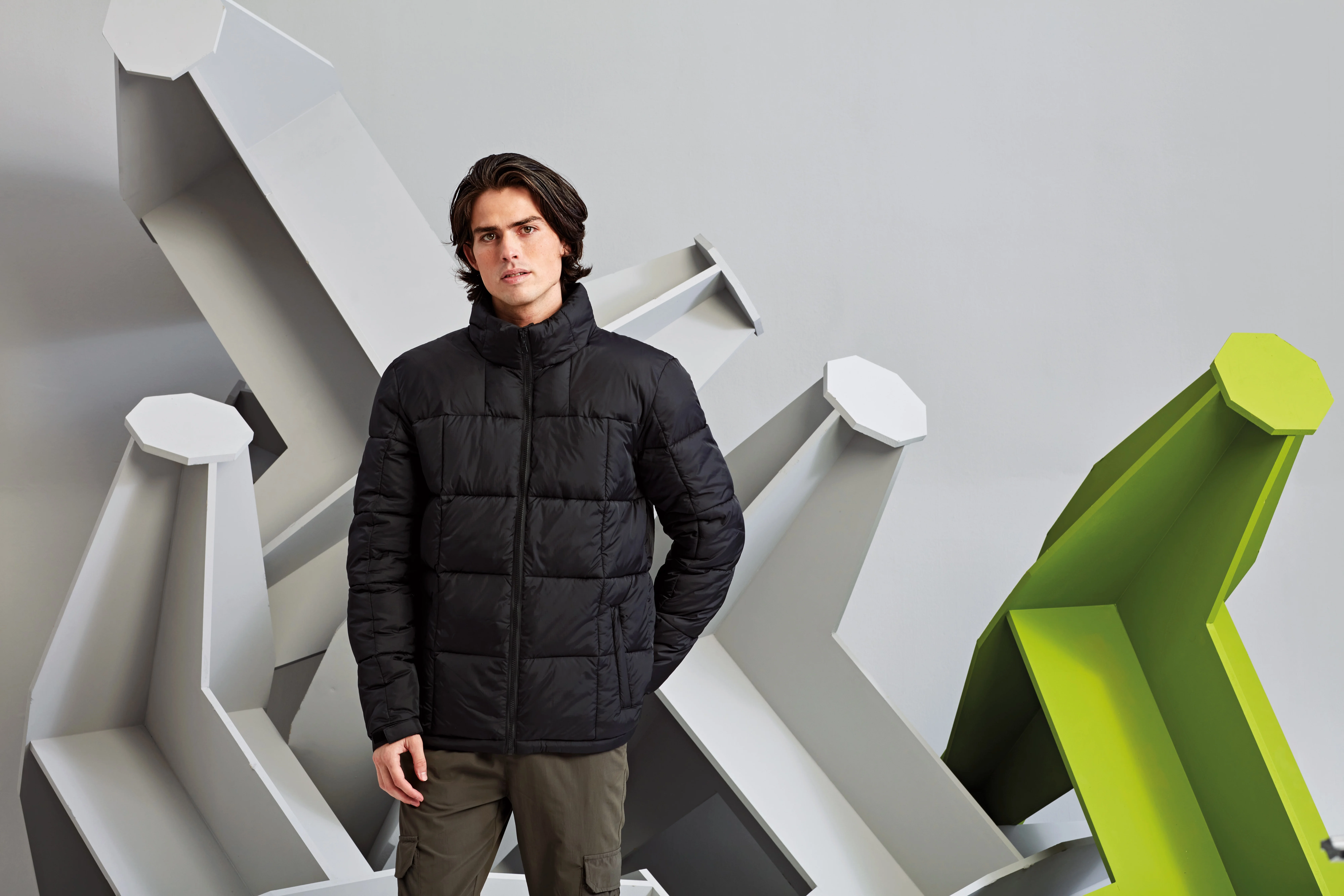 Fourteener box quilt jacket