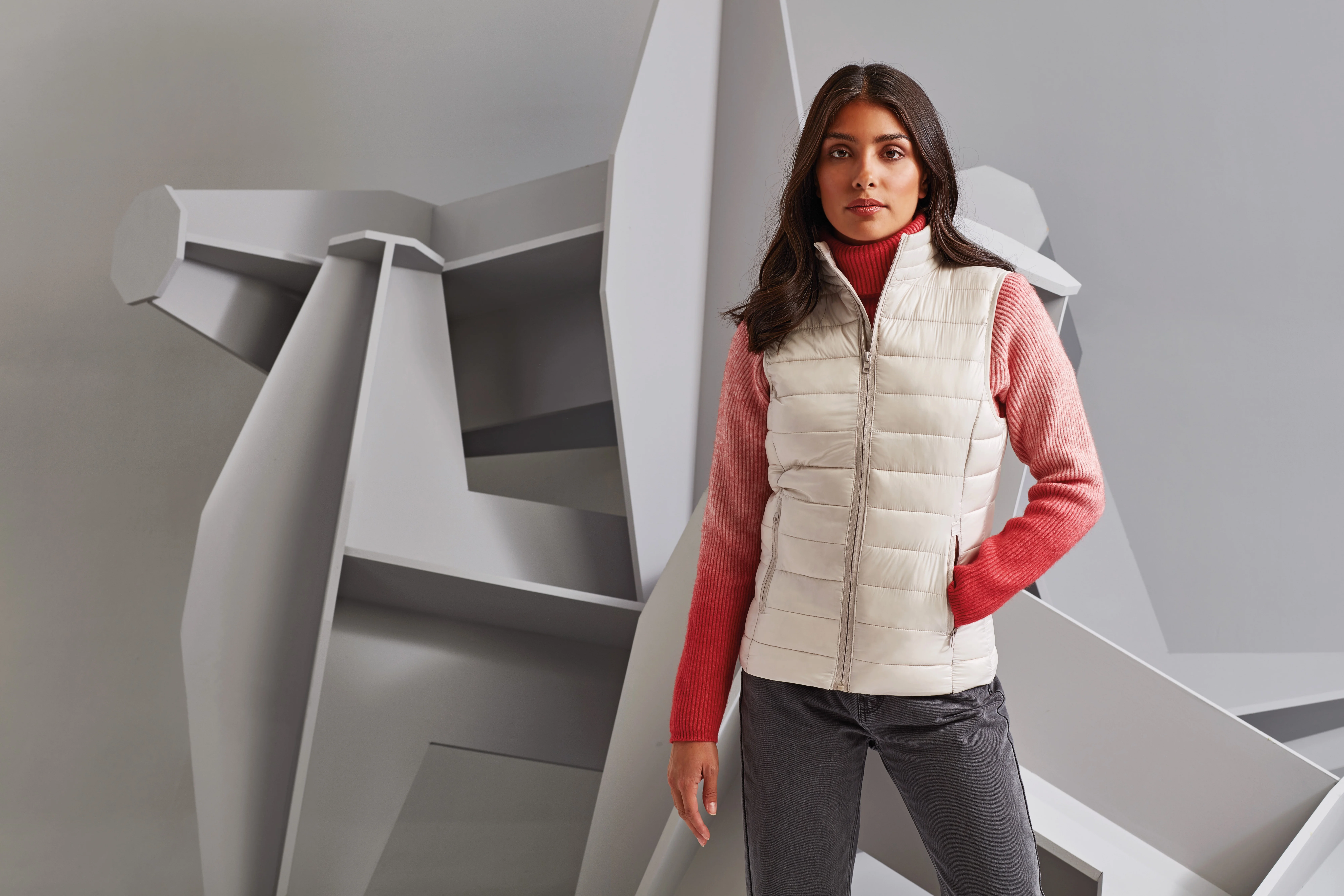 Women's terrain padded gilet