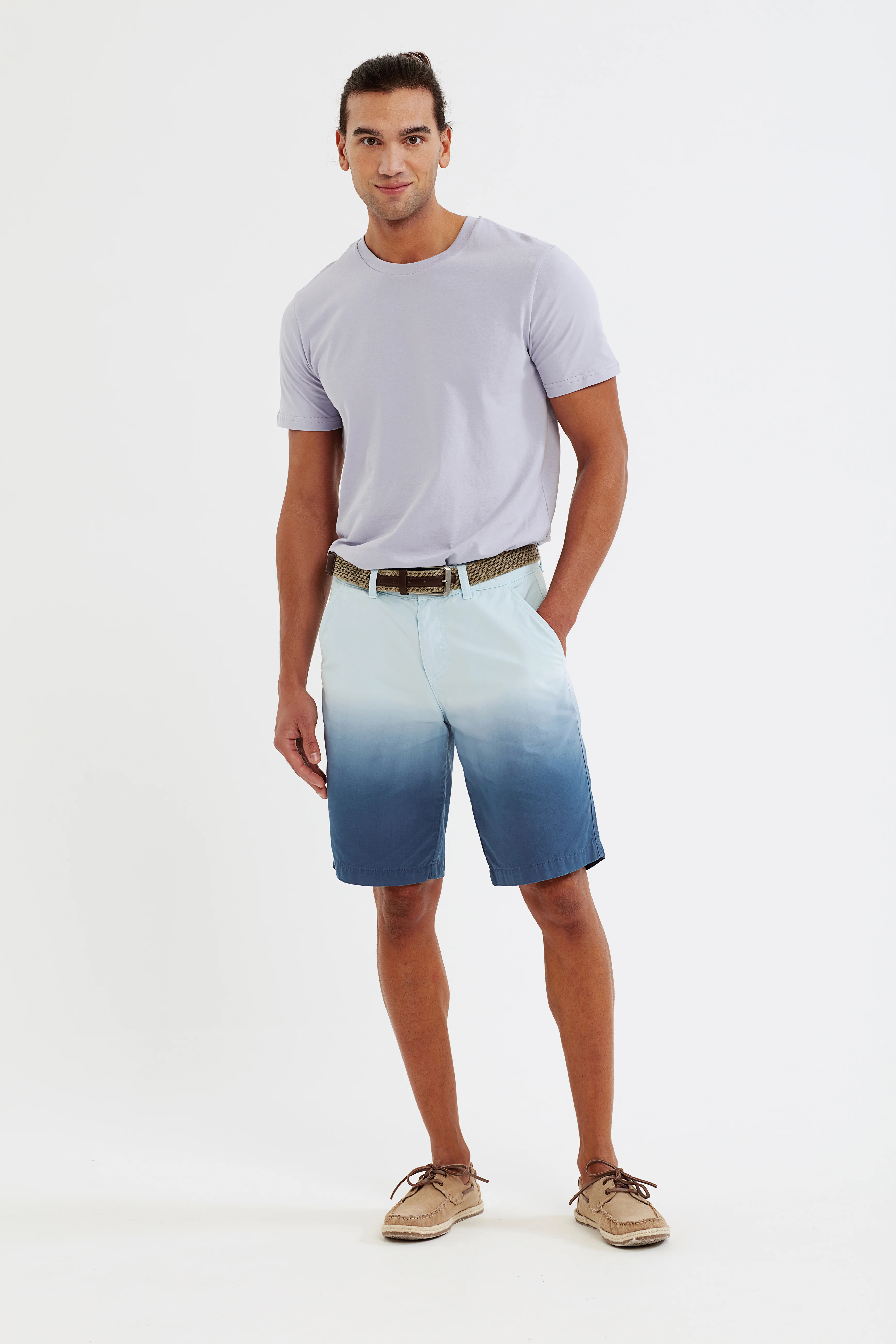 Men’s dip-dye shorts