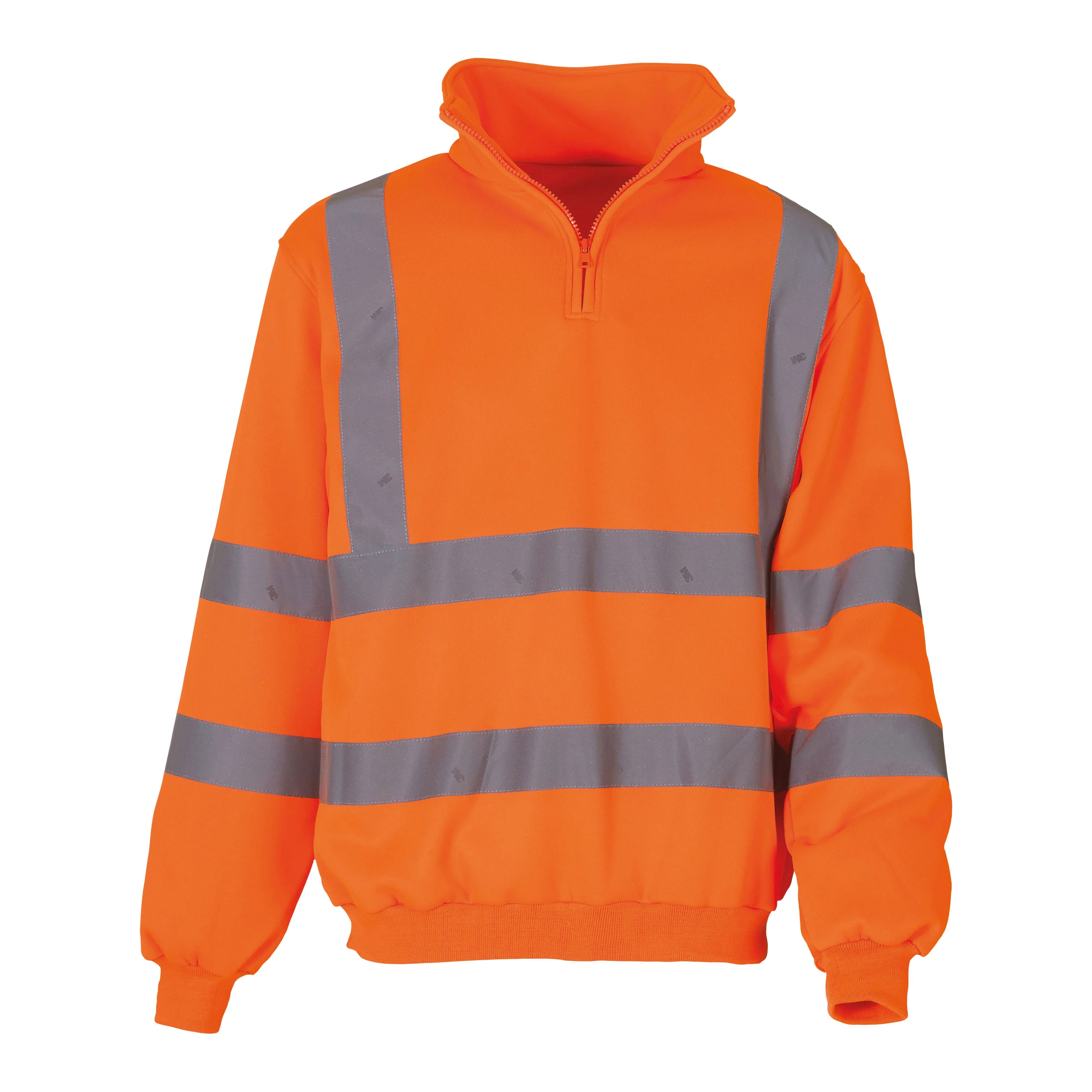 Hi-vis ¼ zip sweatshirt (HVK06)