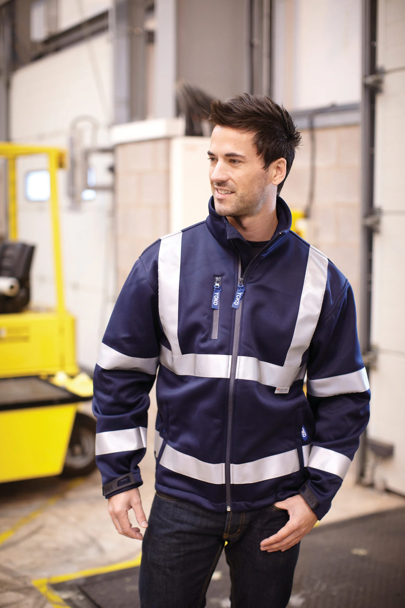 Hi-vis softshell jacket (HVK09)