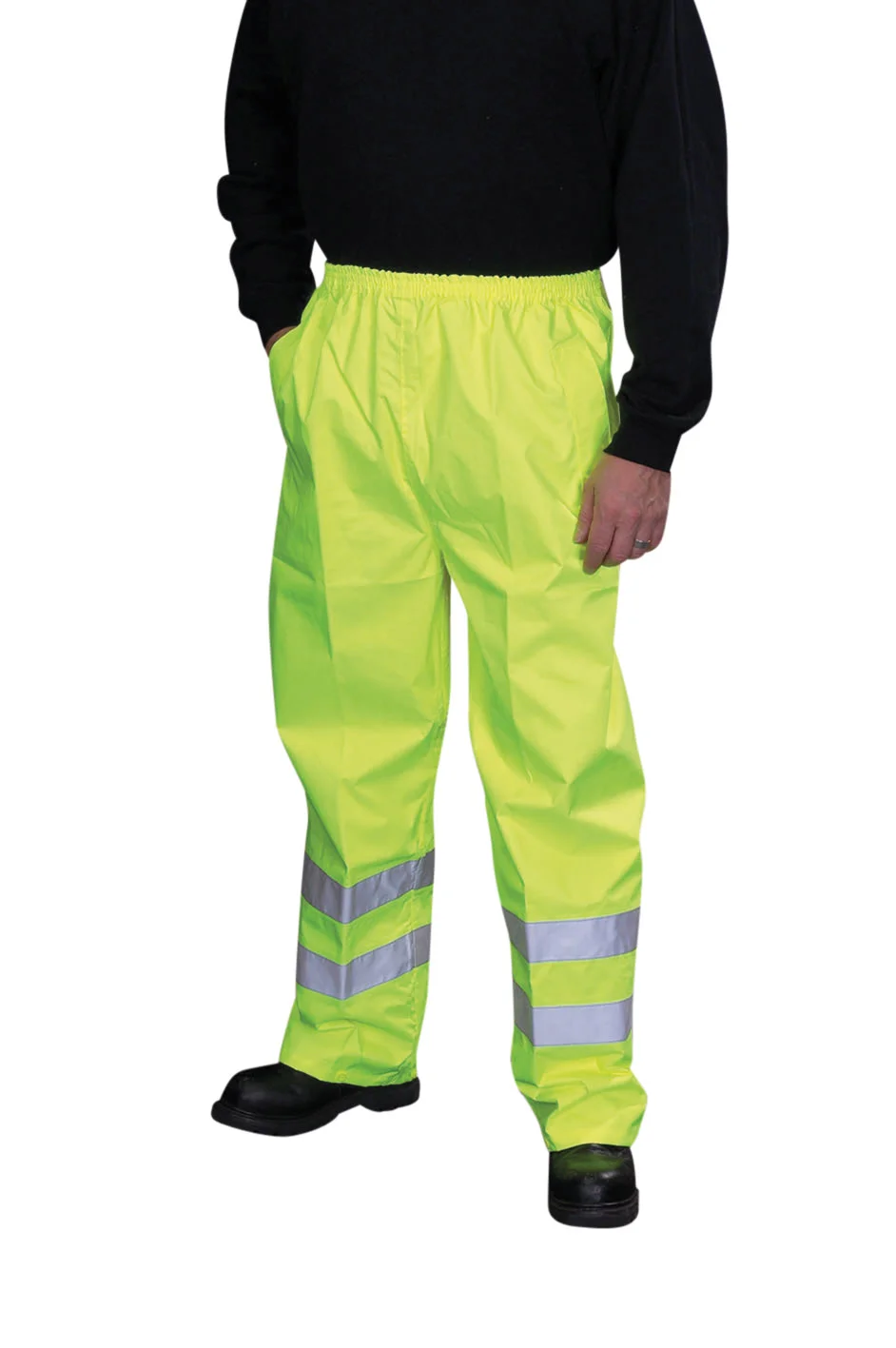 Hi-vis waterproof overtrousers (HVS461)