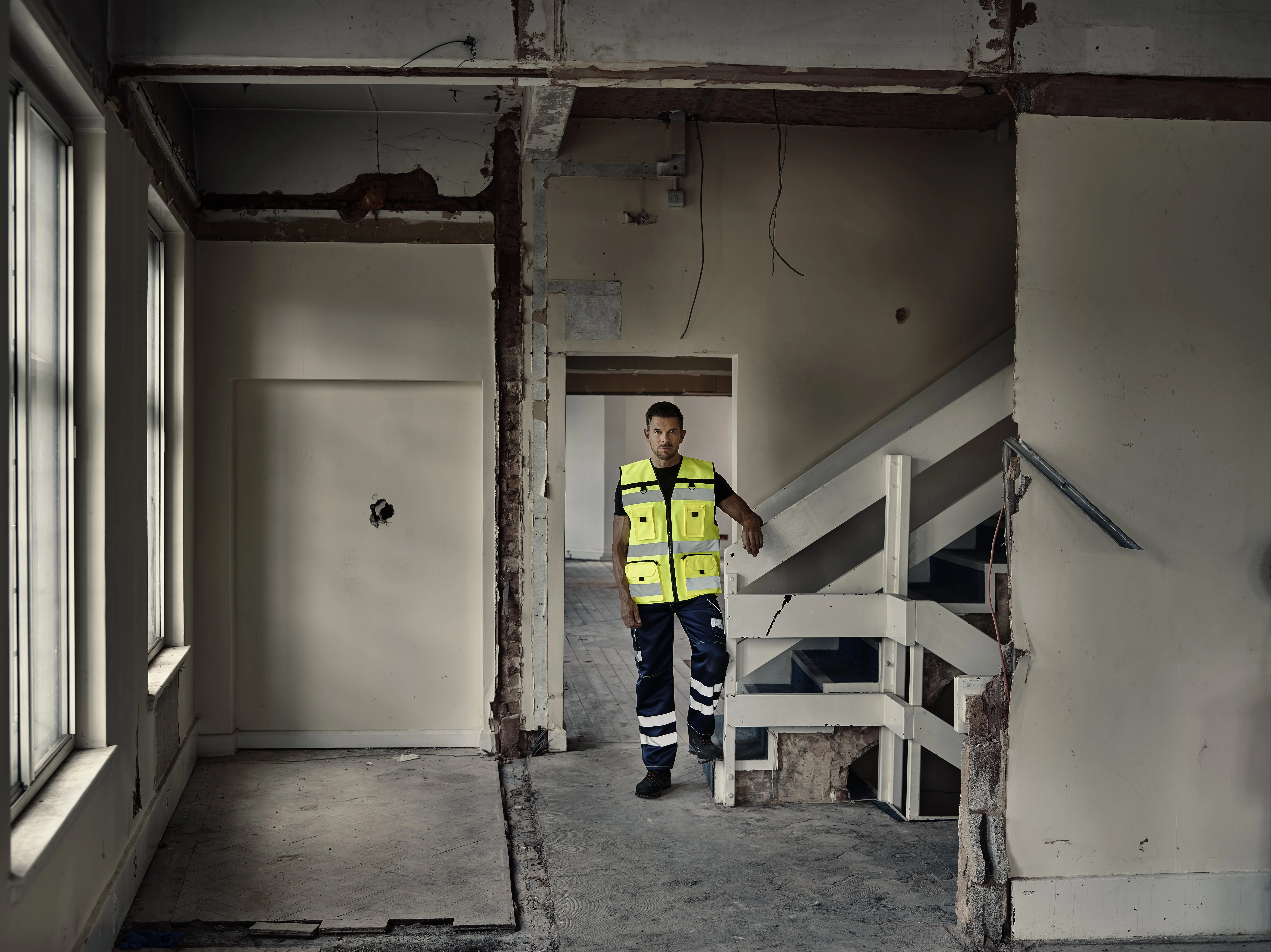 Hi-vis ripstop tool vest (HVW108)