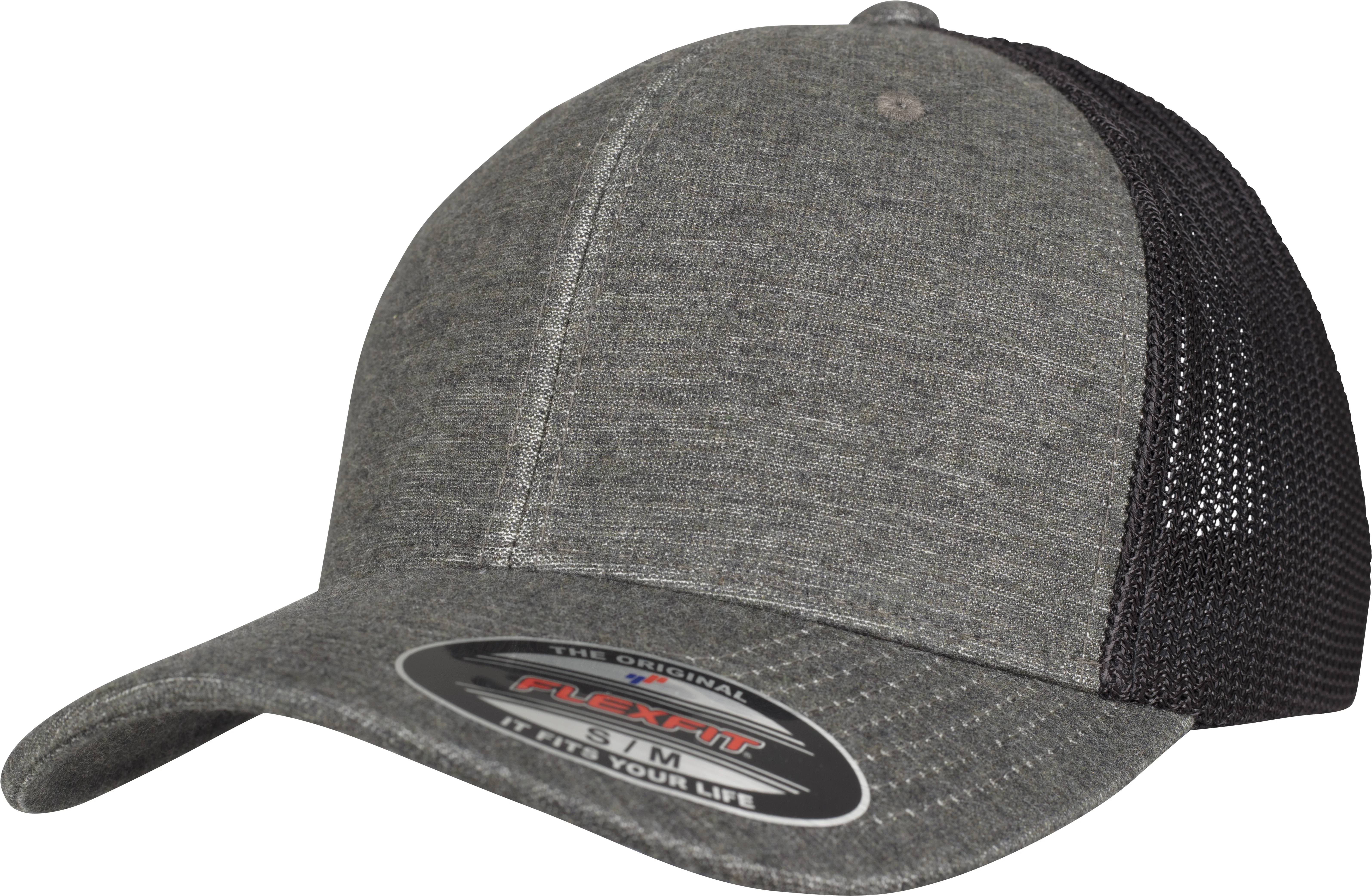 Retro trucker melange cap (6511M)