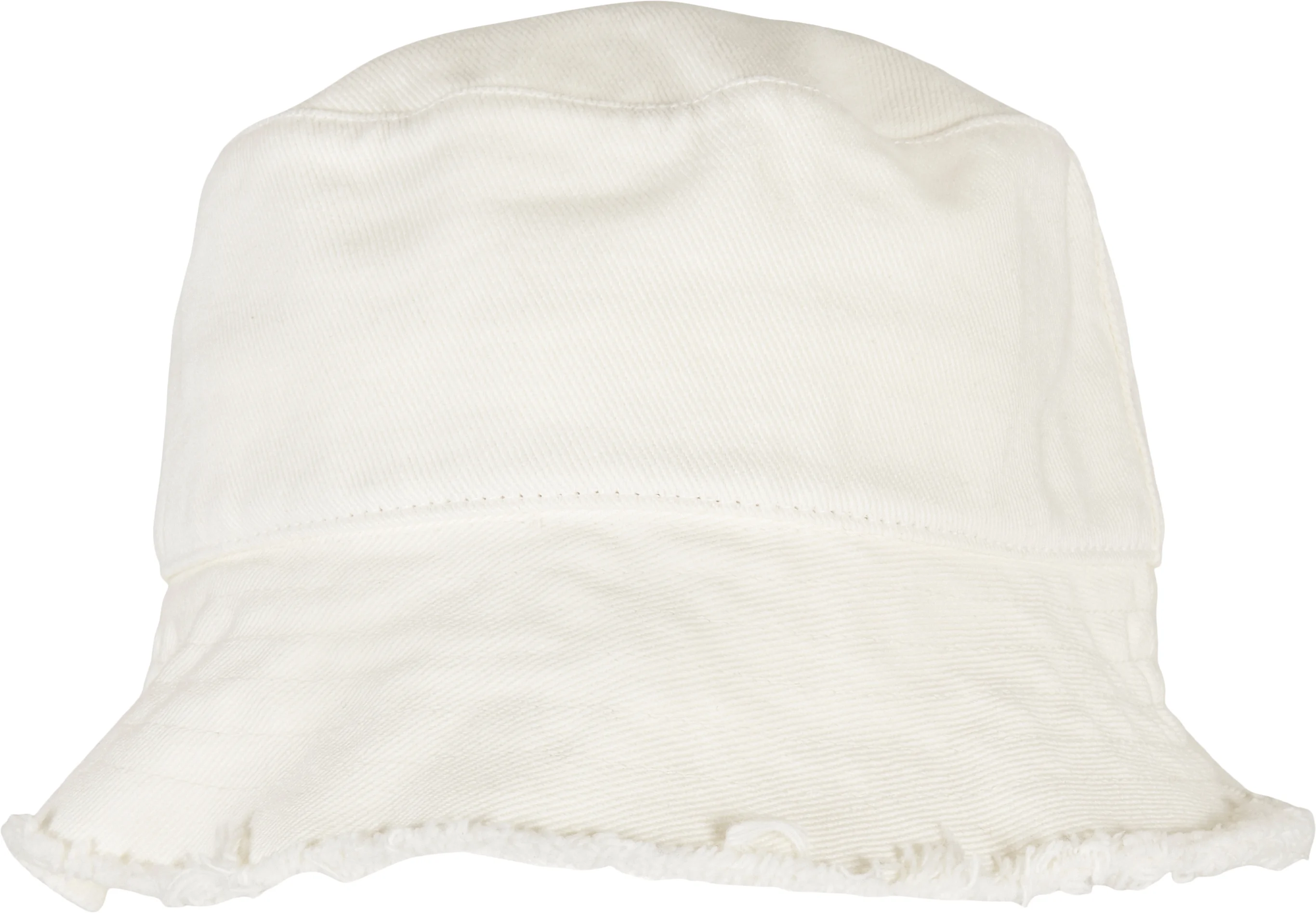Open edge bucket hat