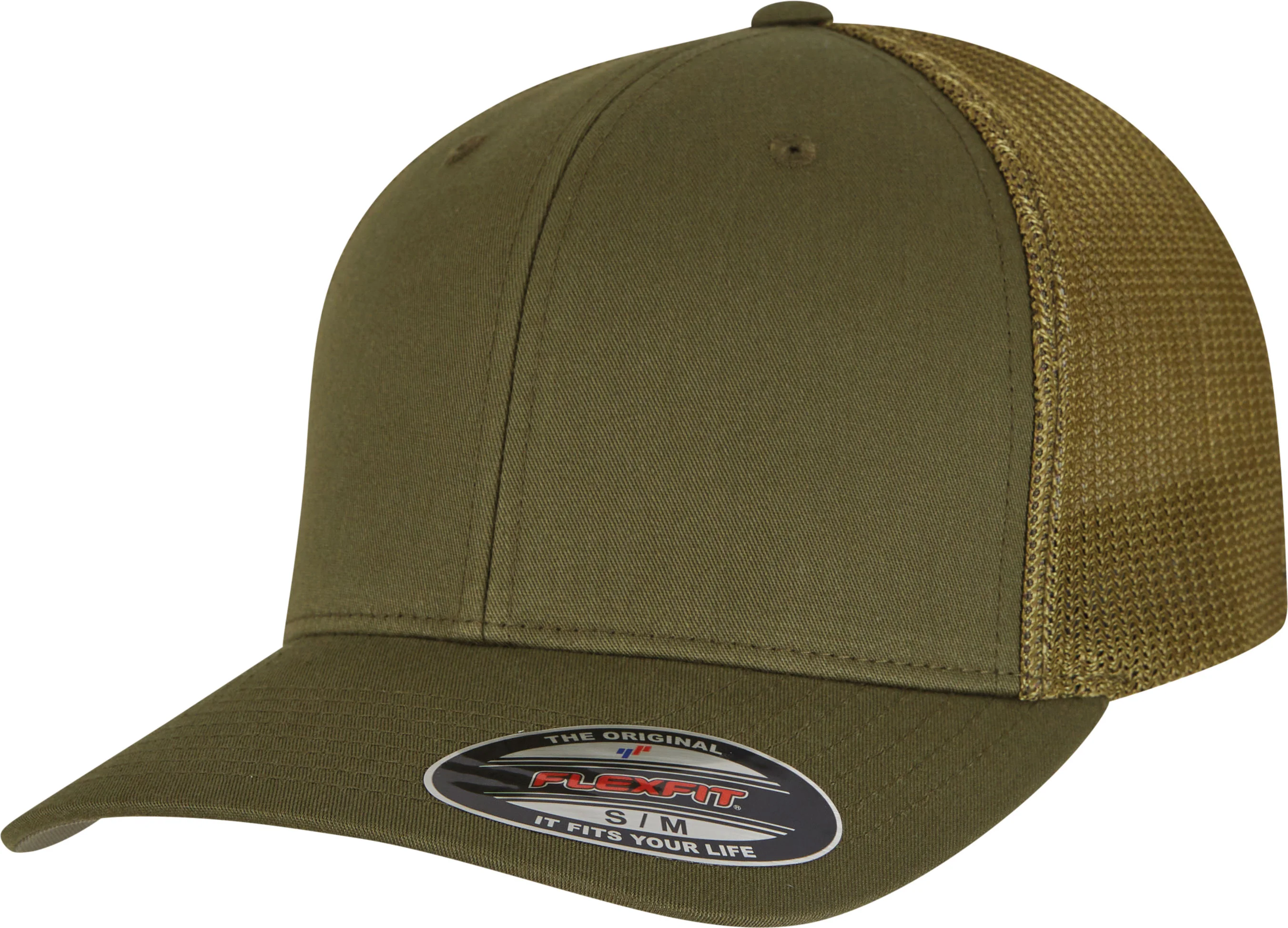 Flexfit mesh trucker