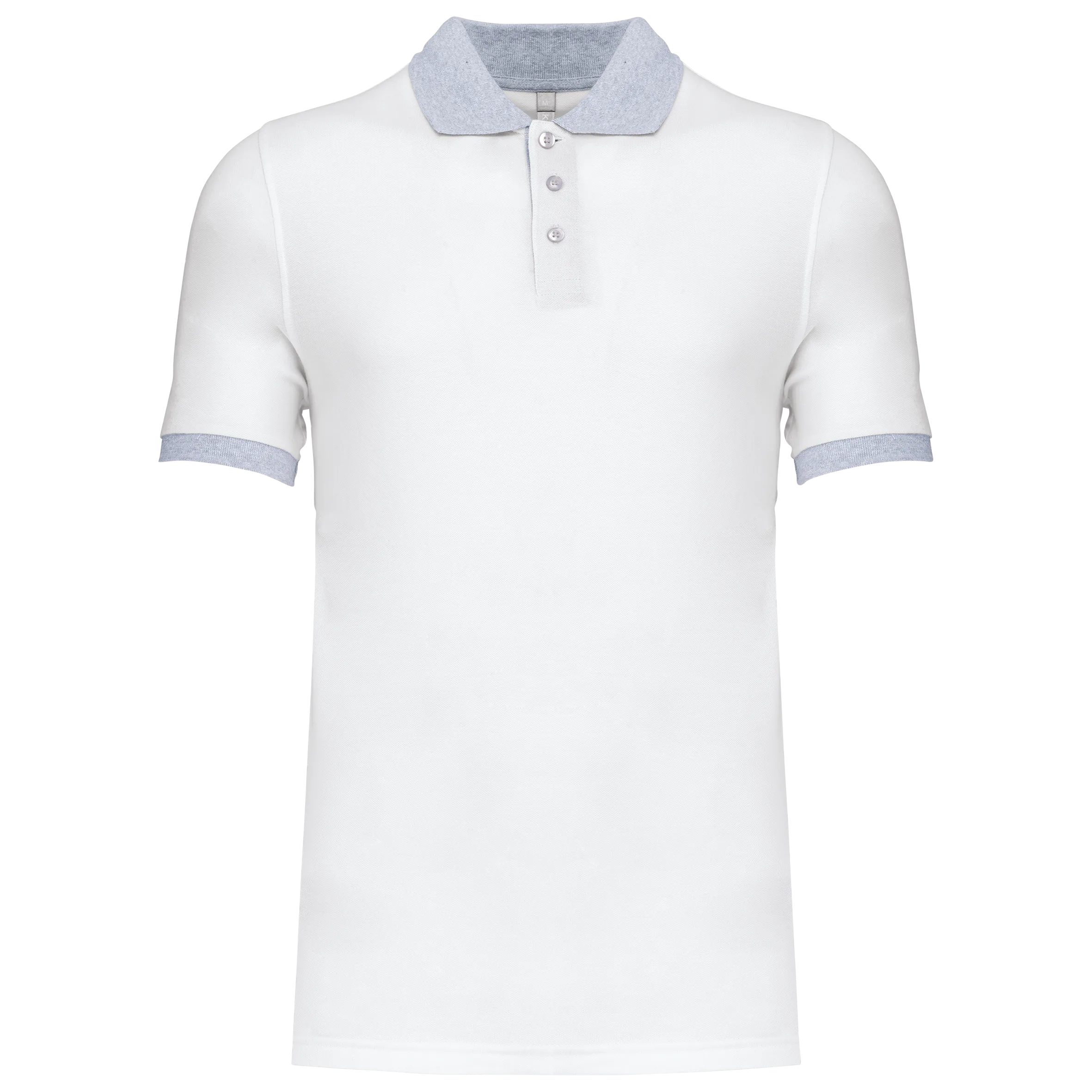 K258 WHITE-OXFORDGREY