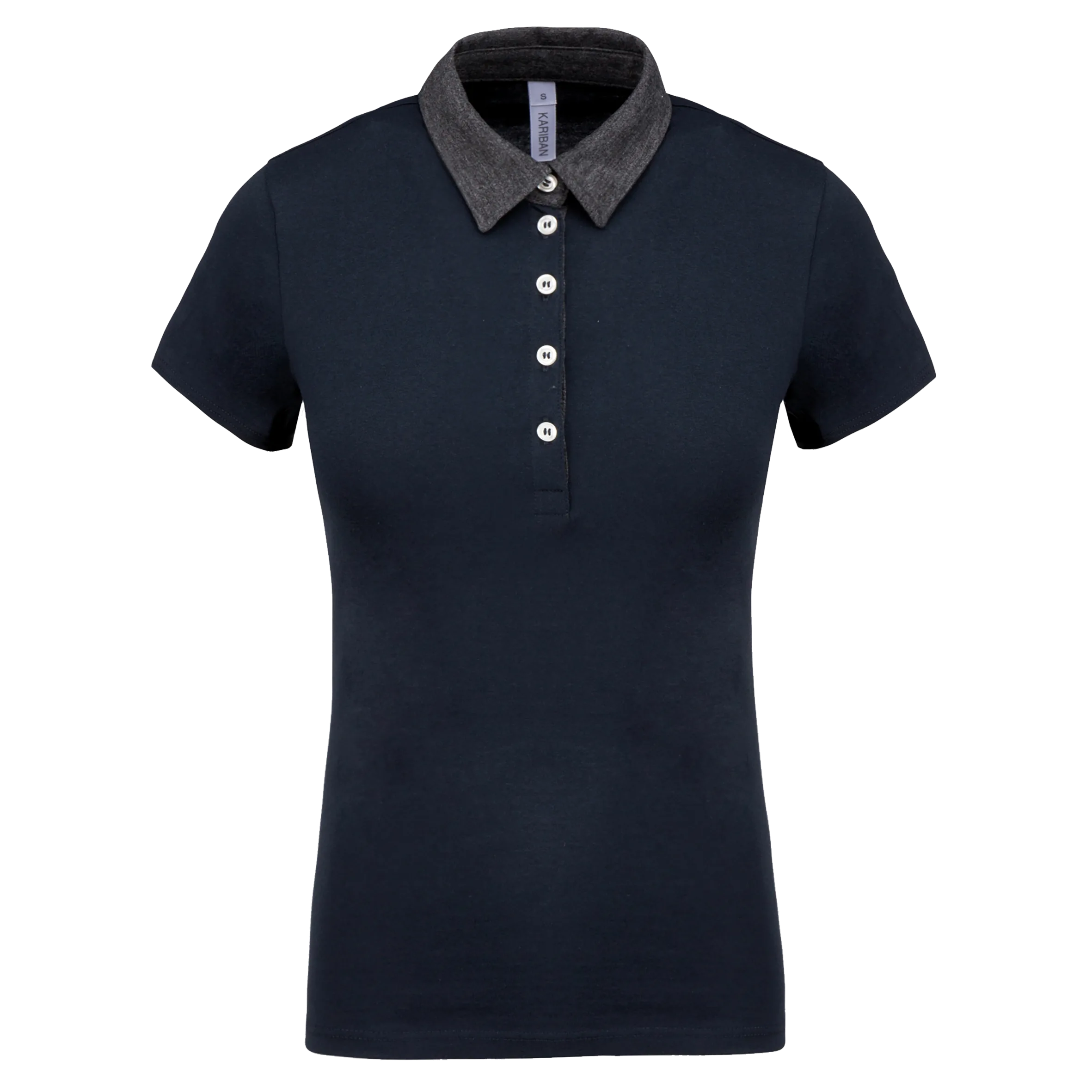 K261 NAVY-DARKGREYHEATHER
