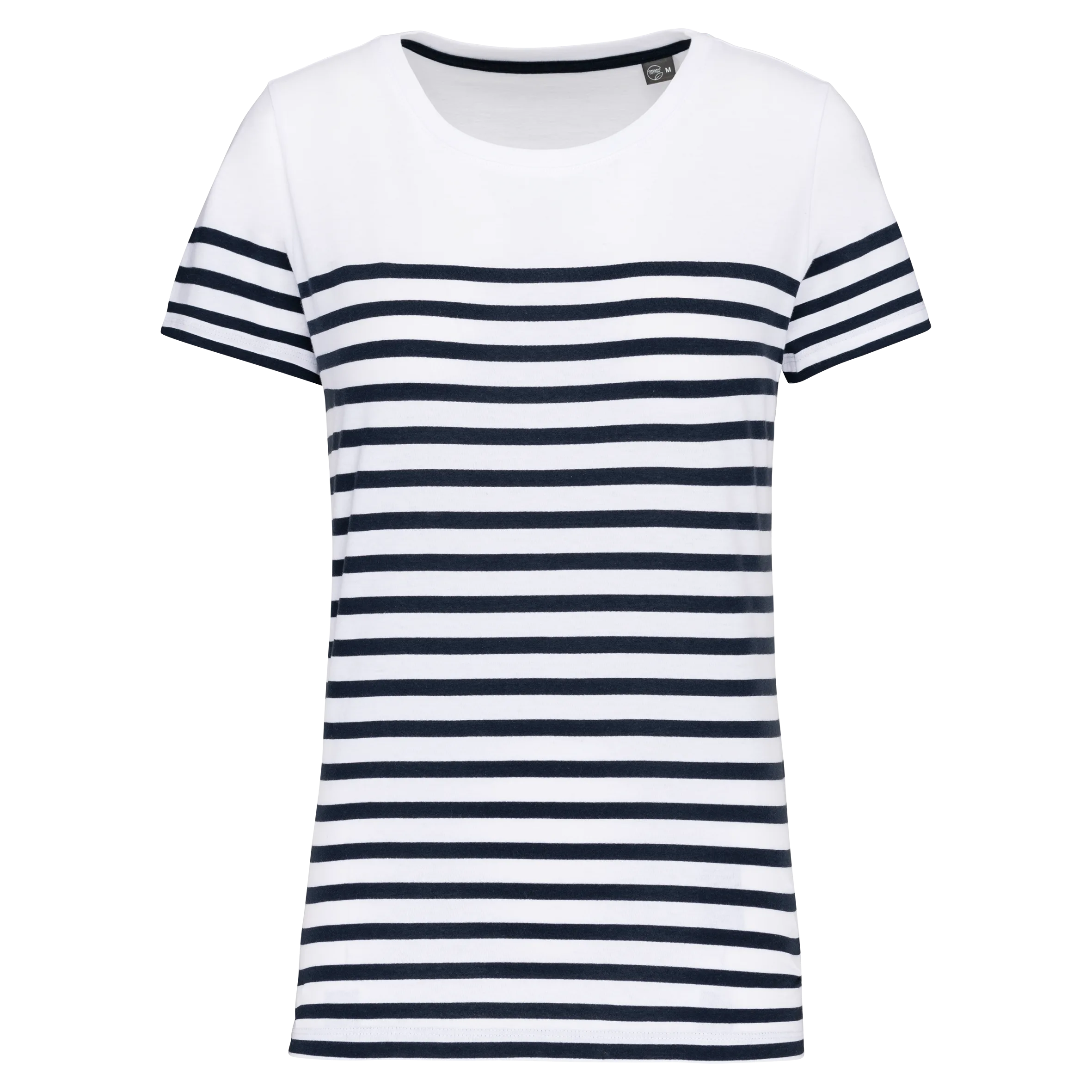 K3034 WHITE-NAVYSTRIPES