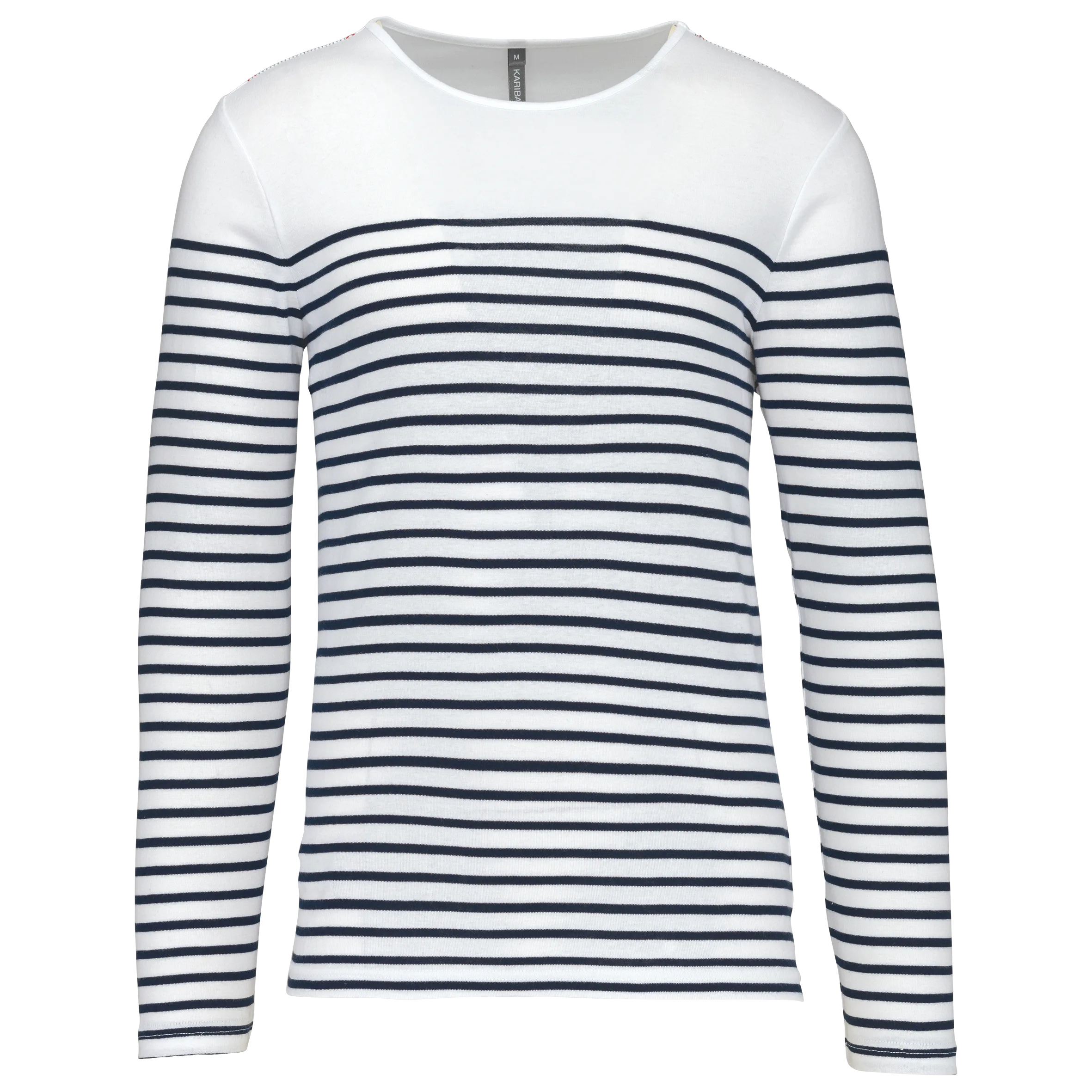 K366 WHITE-NAVYSTRIPES