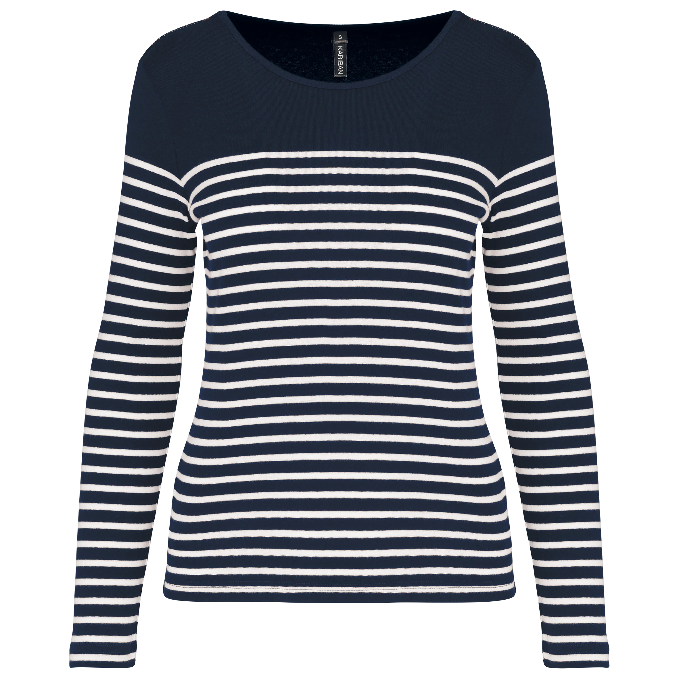 K386 NAVY-WHITESTRIPES