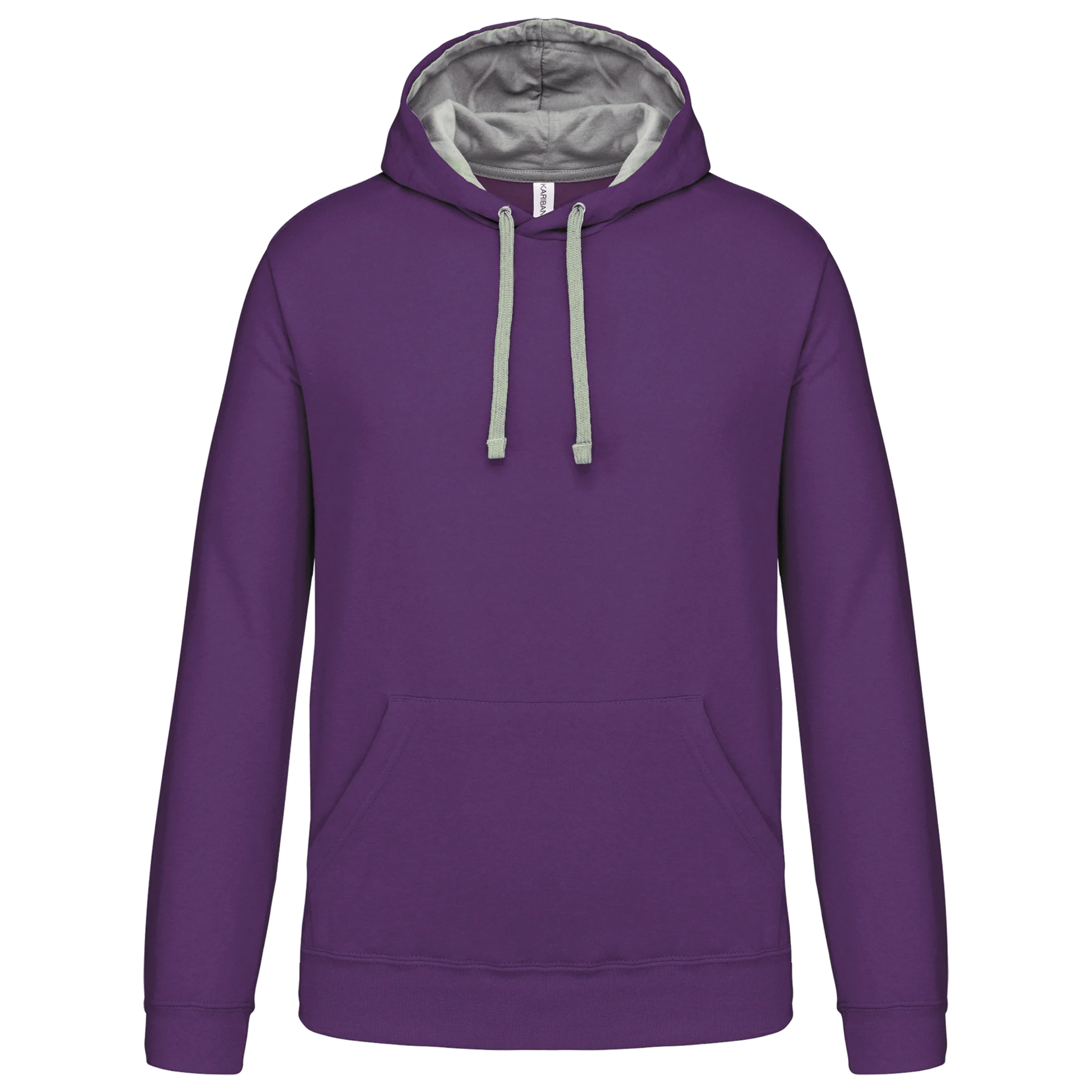 K446 PURPLE-OXFORDGREY