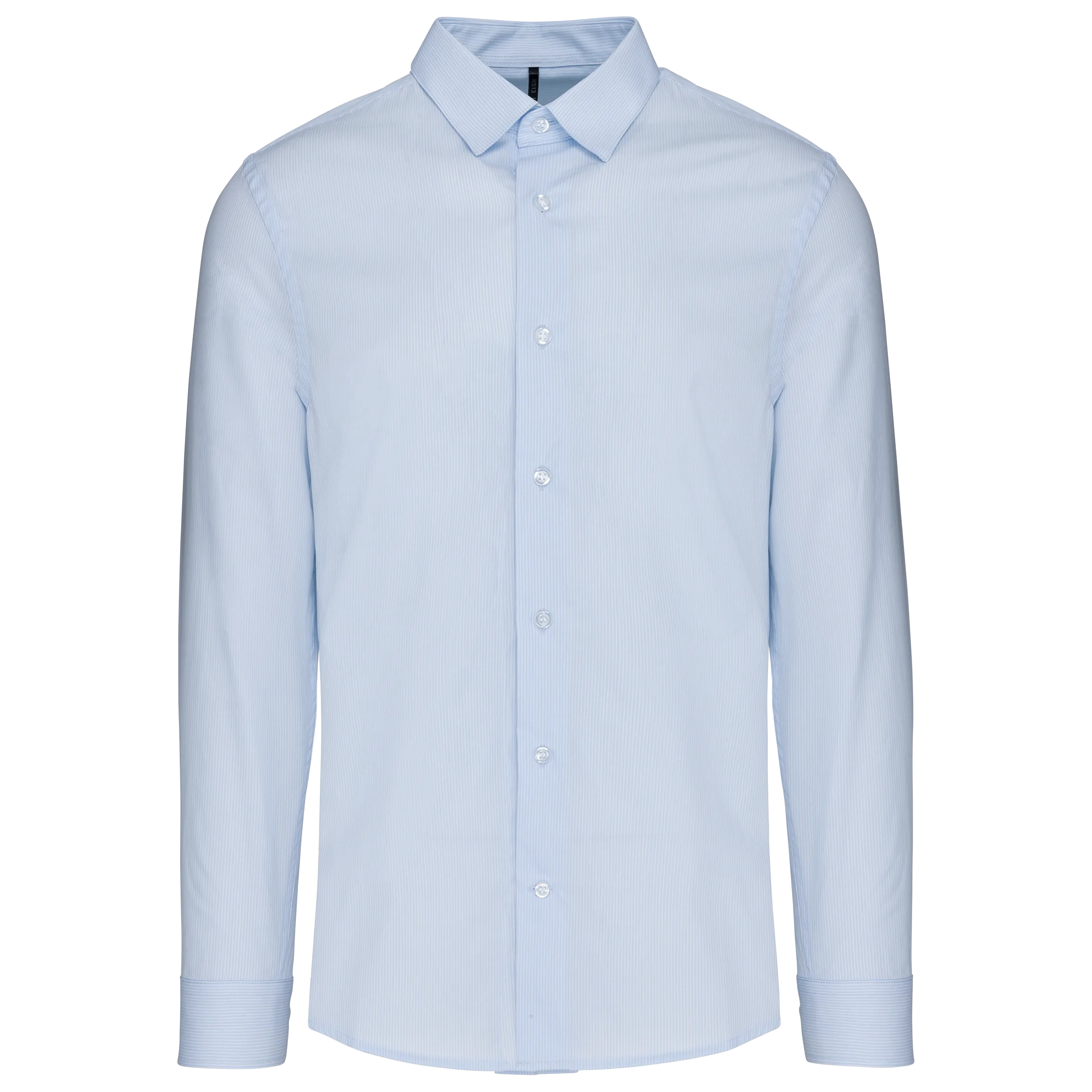 K513 STRIPEDPALEBLUE-WHITE