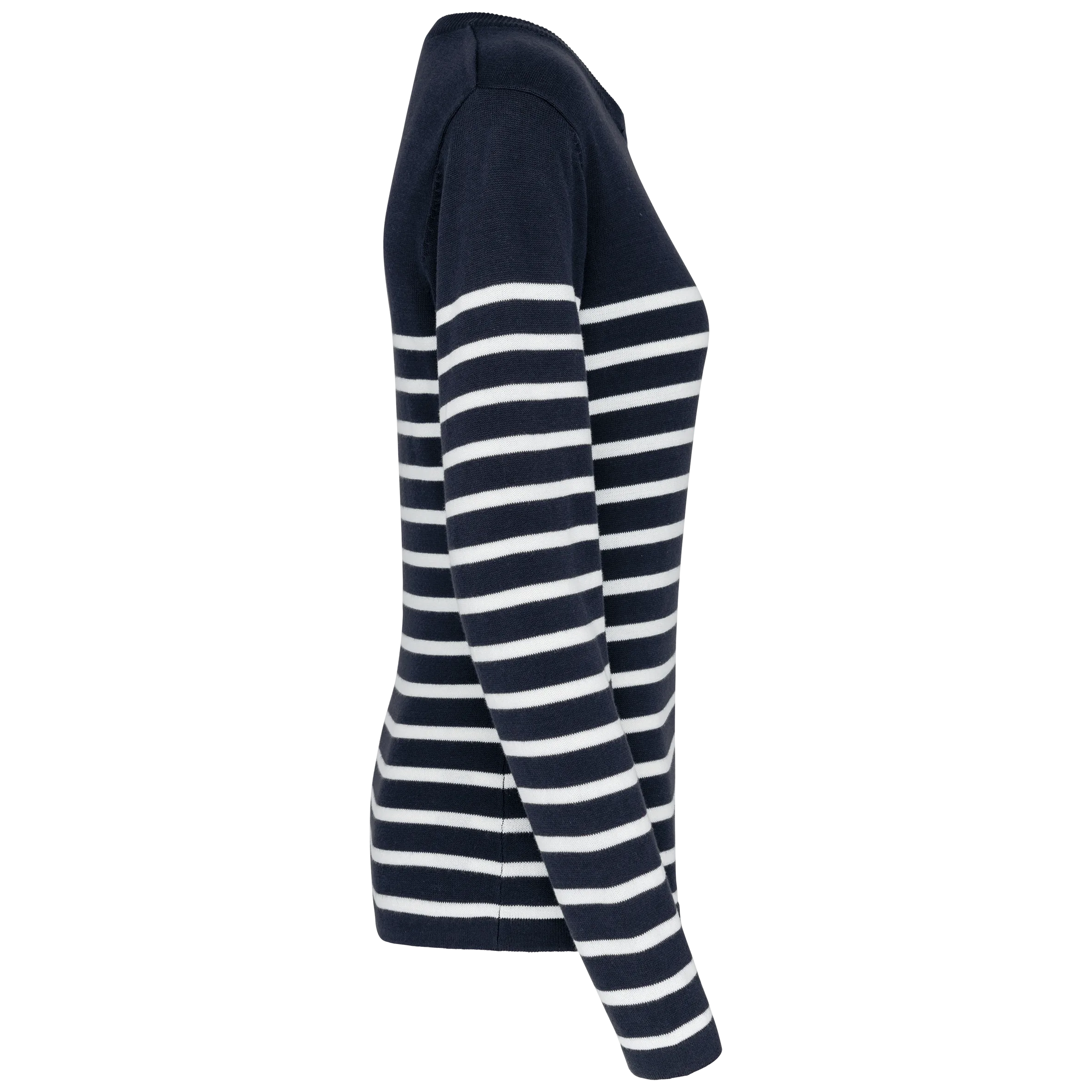 K990 Striped Navy / Off White