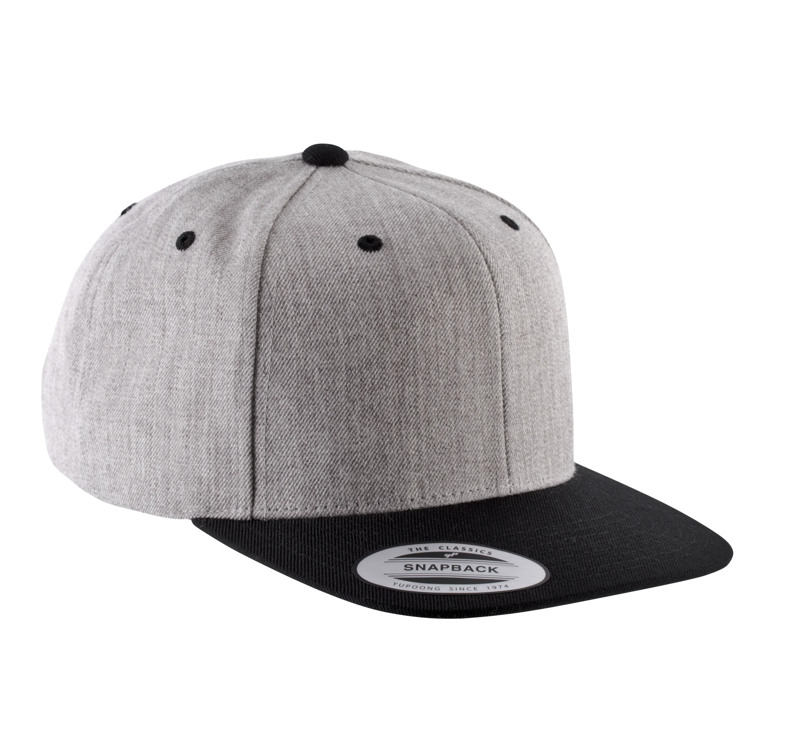 KP910 HEATHERGREY-BLACK