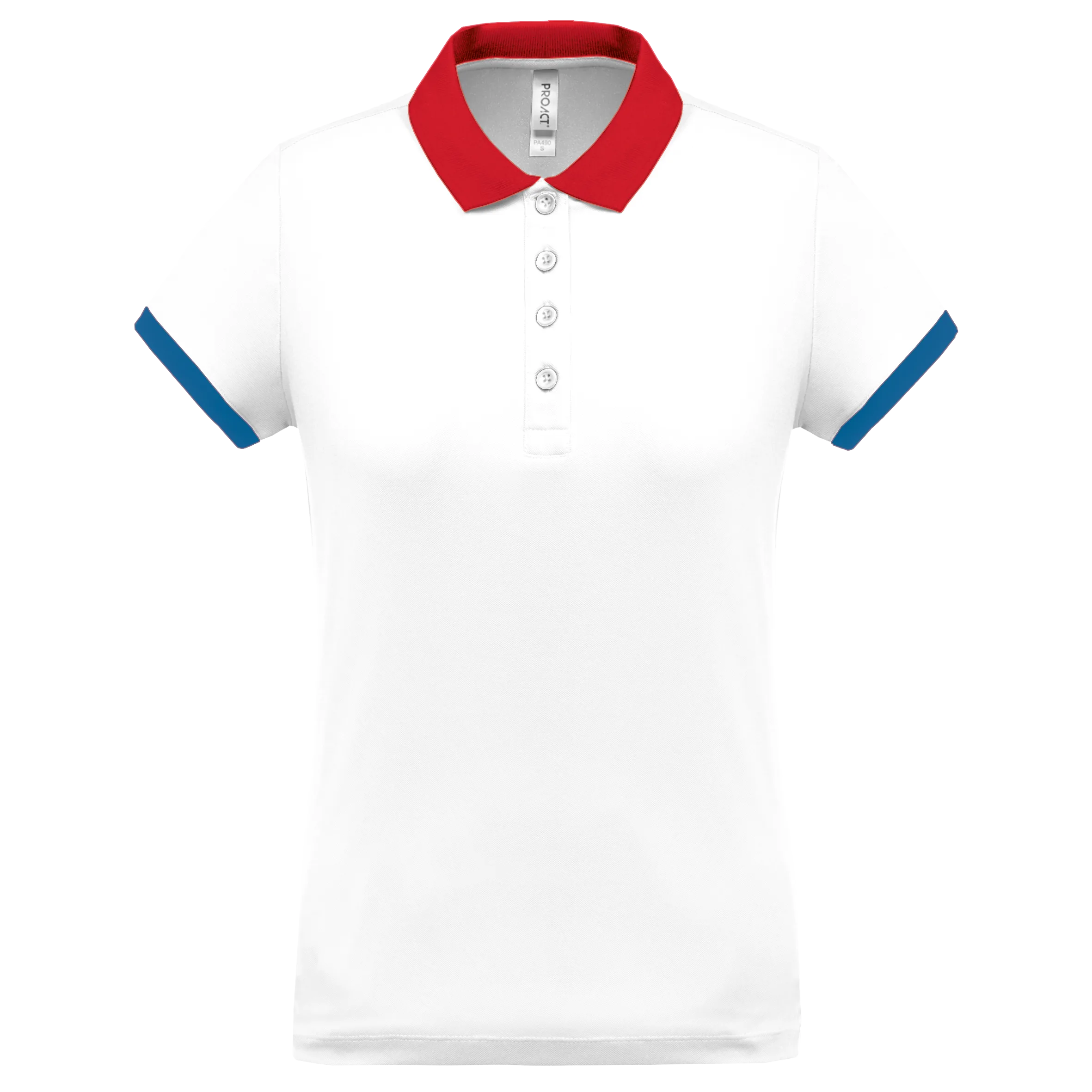 PA490 WHITE-RED-SPORTYROYALBLUE