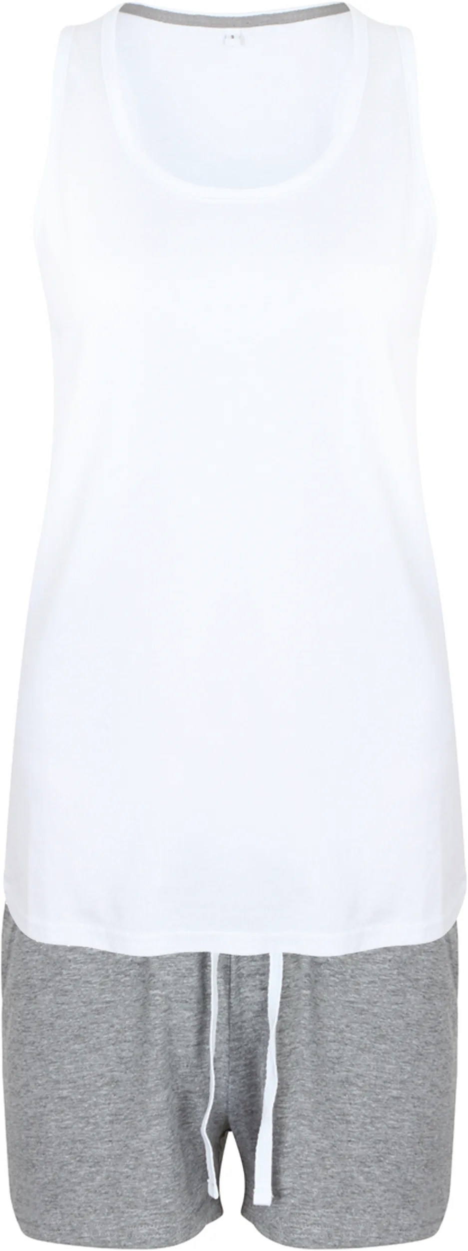 TC052 WHITE-HEATHERGREY