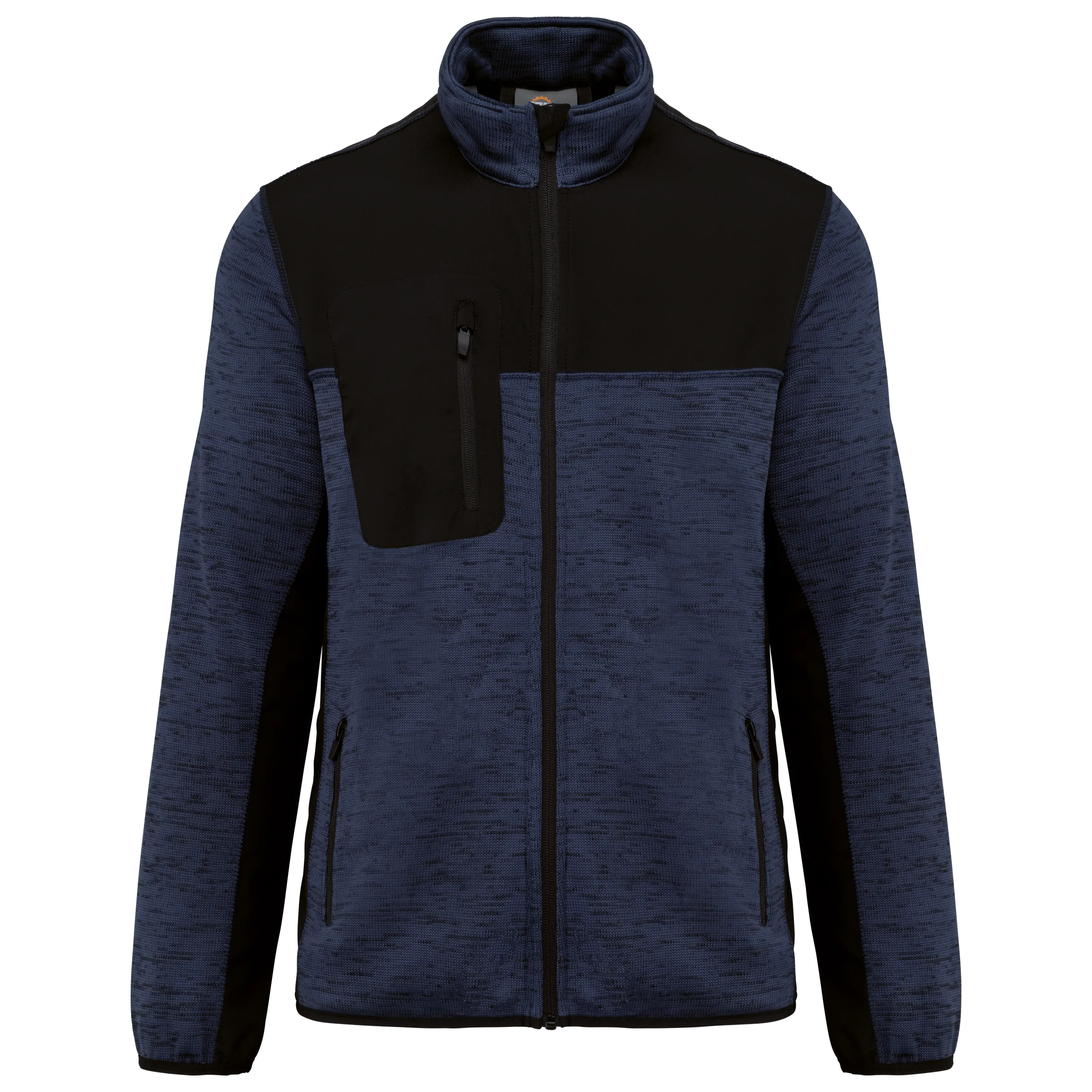 WK9108 NAVYMELANGE-BLACK