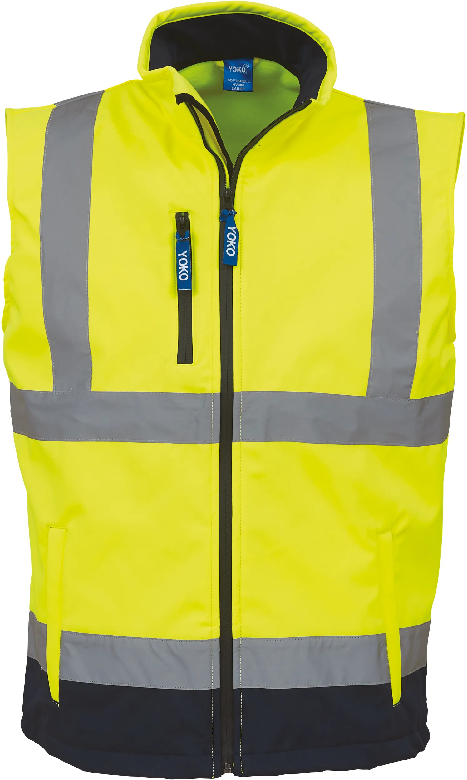 YHV006 HIVISYELLOW-NAVY