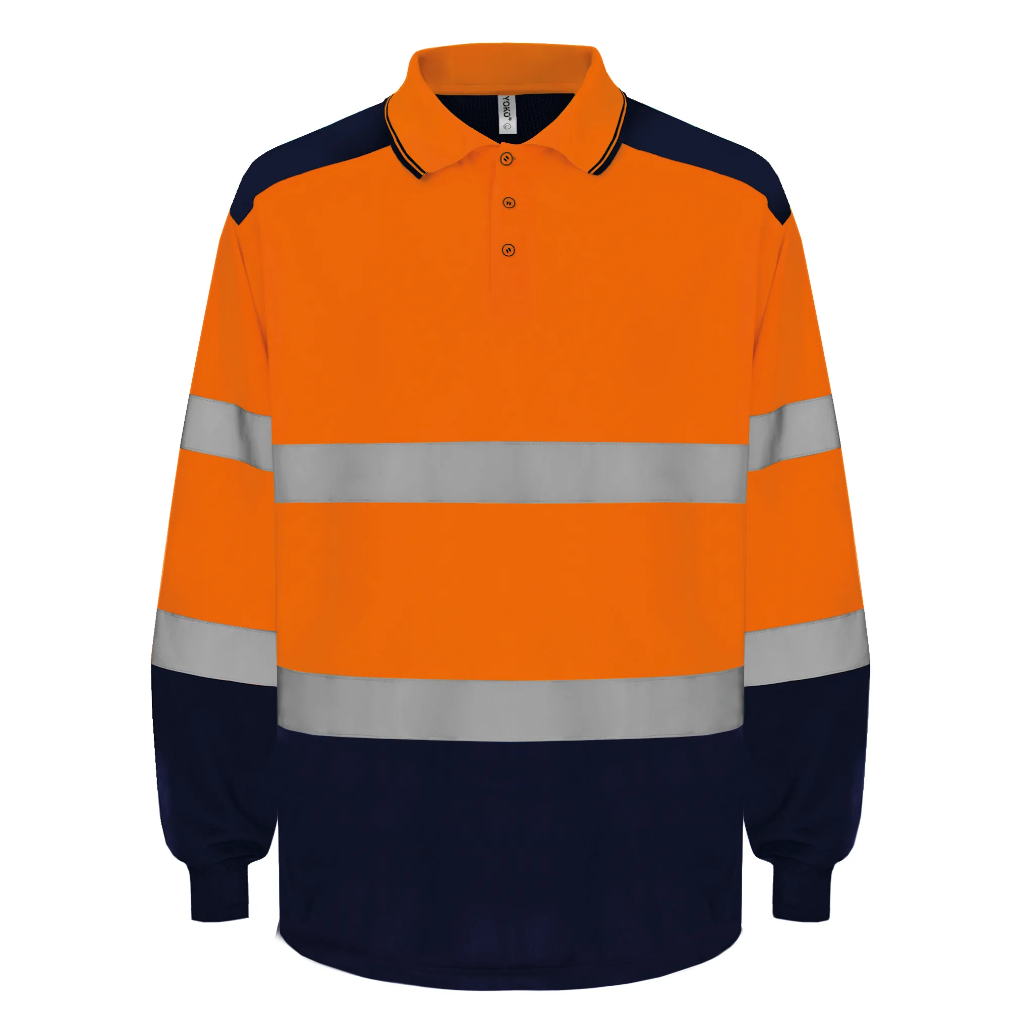YHVJ330 HIVISORANGE-NAVY
