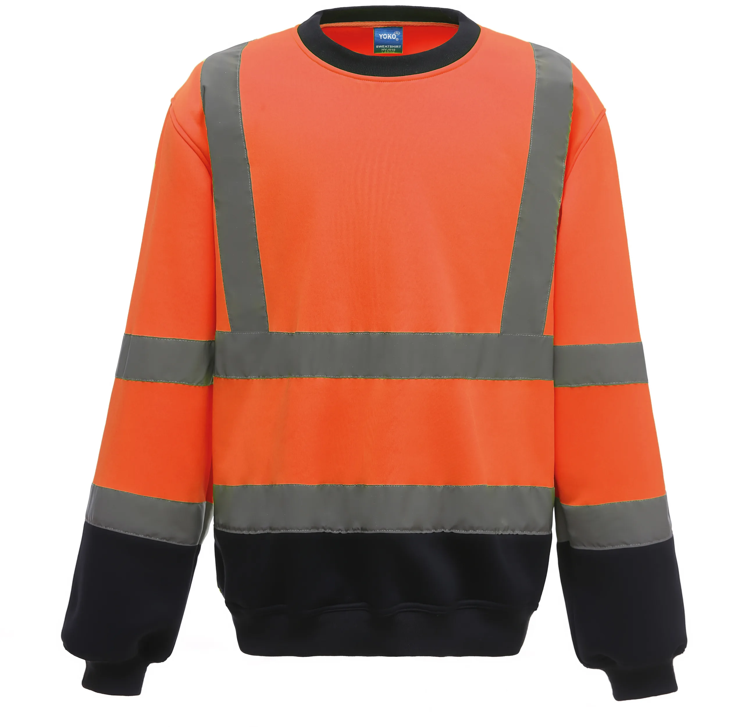 YHVJ510 HIVISORANGE-NAVY