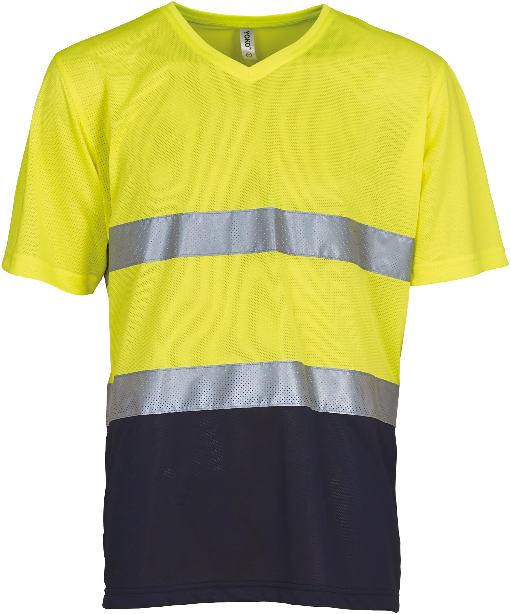 YHVJ910 HIVISYELLOW-NAVY